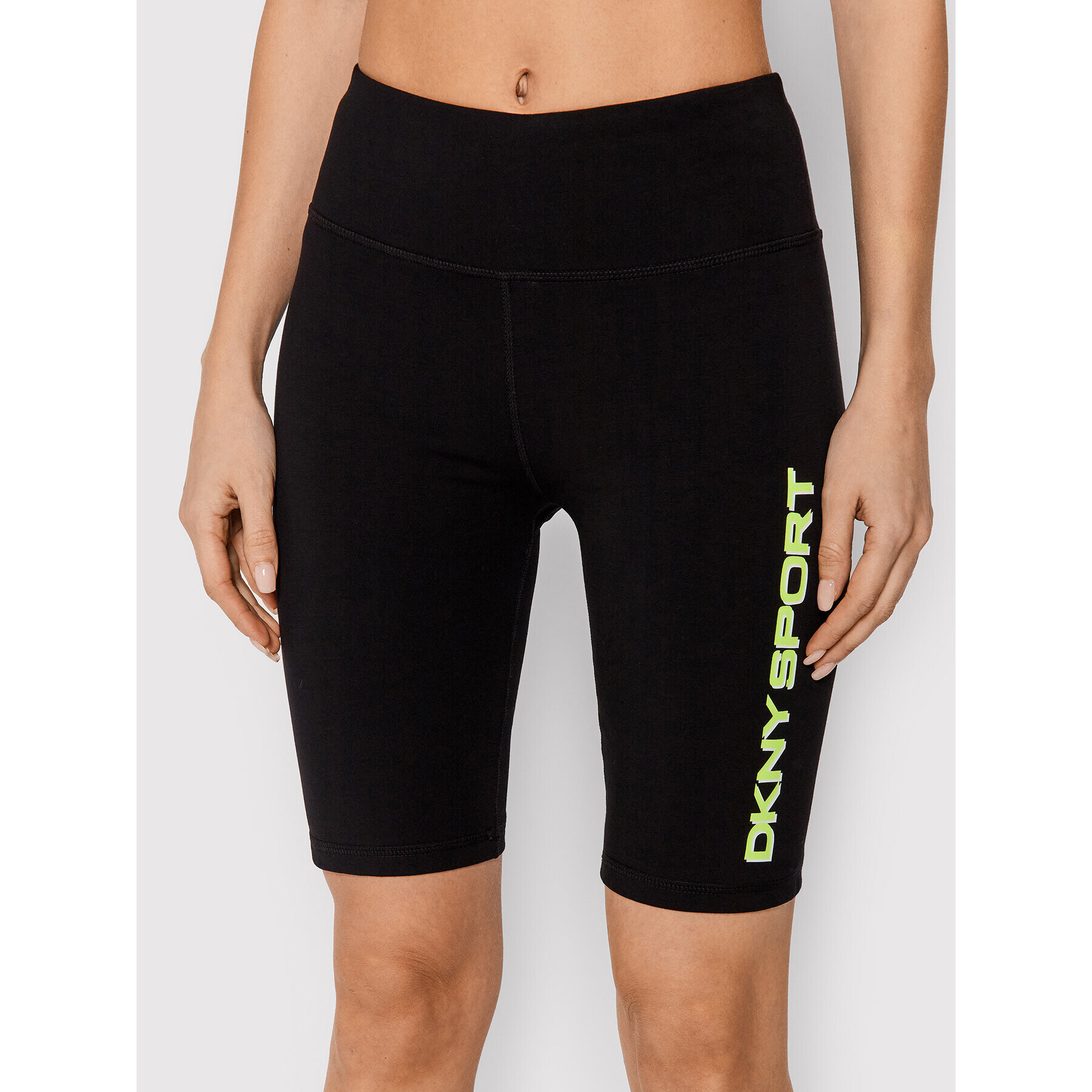 DKNY Sport Sportovní kraťasy DP1S4915 Černá Slim Fit - Pepit.cz