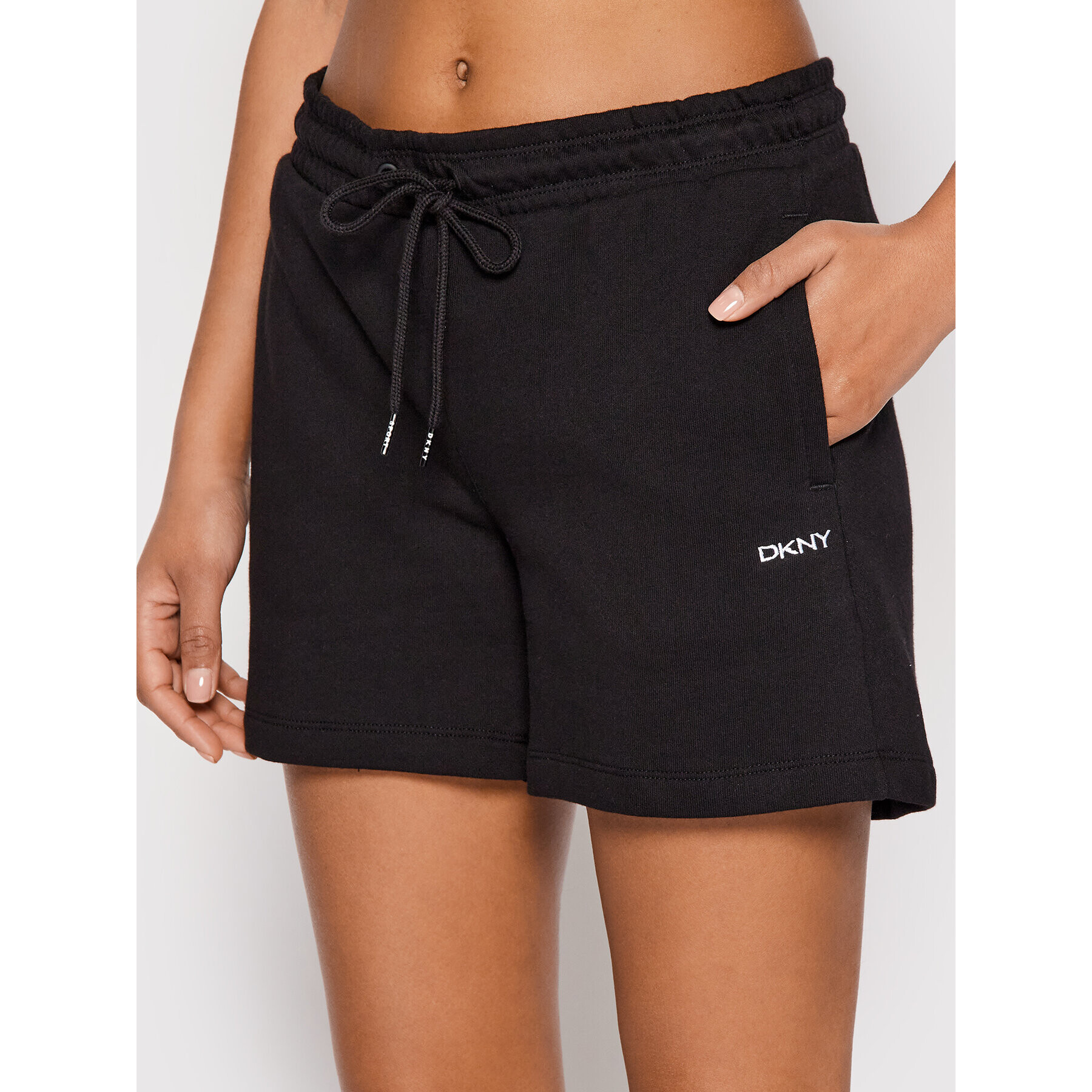 DKNY Sport Sportovní kraťasy DP1S4993 Černá Regular Fit - Pepit.cz