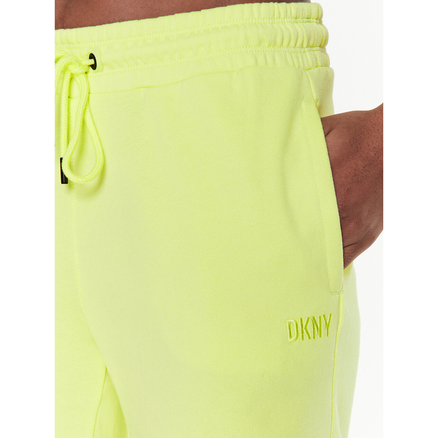 DKNY Sport Sportovní kraťasy DP2S4993 Žlutá Classic Fit - Pepit.cz