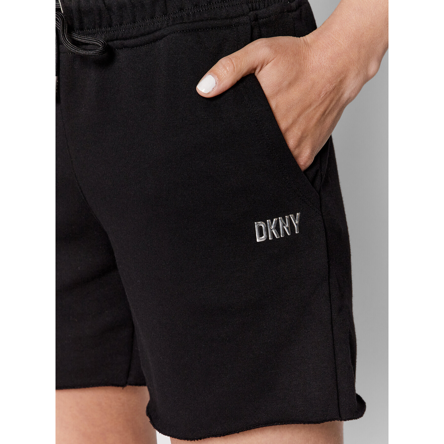 DKNY Sport Sportovní kraťasy DP2S5012 Černá Regular Fit - Pepit.cz