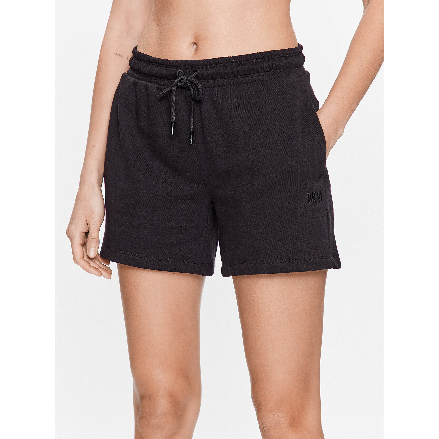 DKNY Sport Sportovní kraťasy DP3S4993 Černá Regular Fit - Pepit.cz