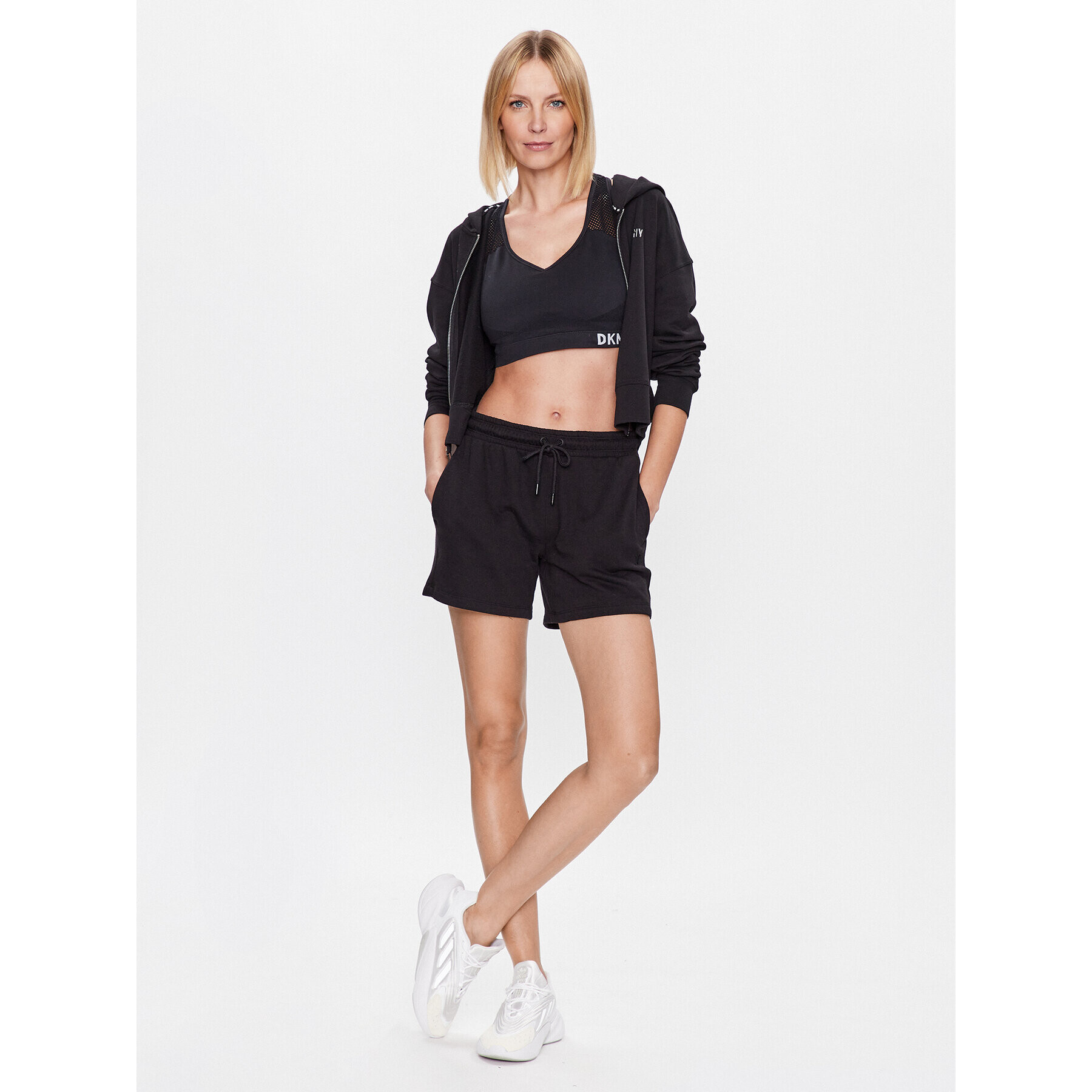 DKNY Sport Sportovní kraťasy DP3S4993 Černá Regular Fit - Pepit.cz