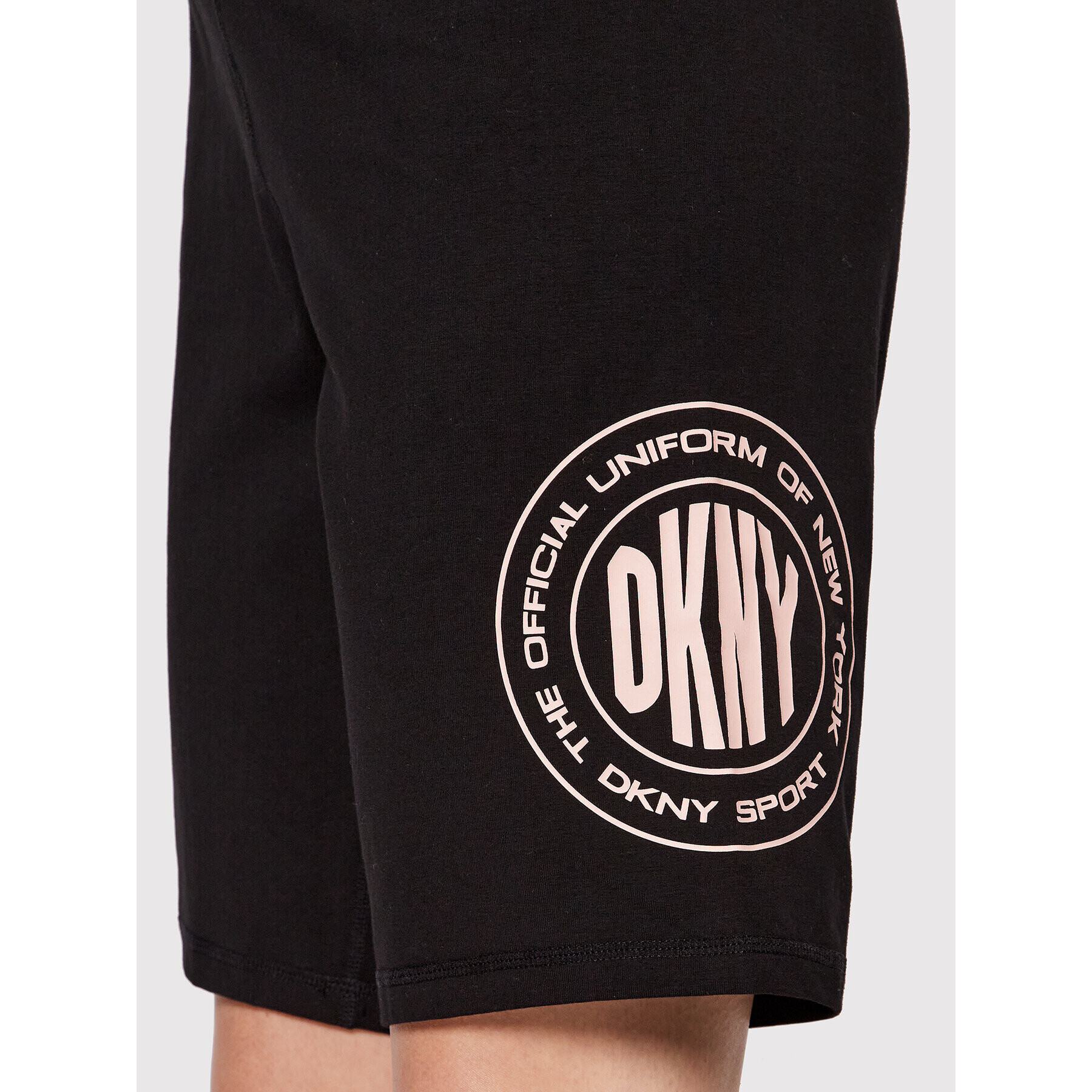 DKNY Sport Sportovní kraťasy DPPS4739 Černá Slim Fit - Pepit.cz