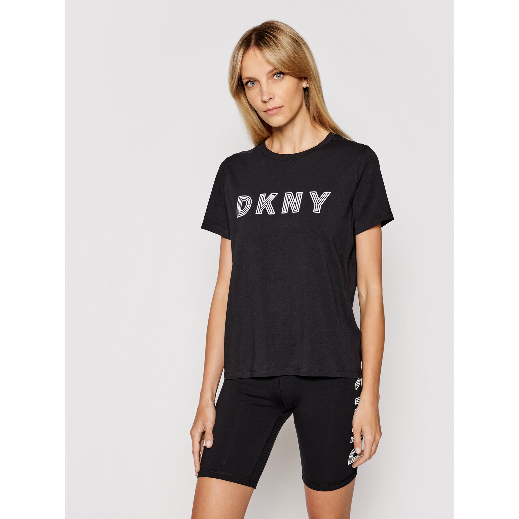 DKNY Sport T-Shirt DP0T7440 Černá Regular Fit - Pepit.cz