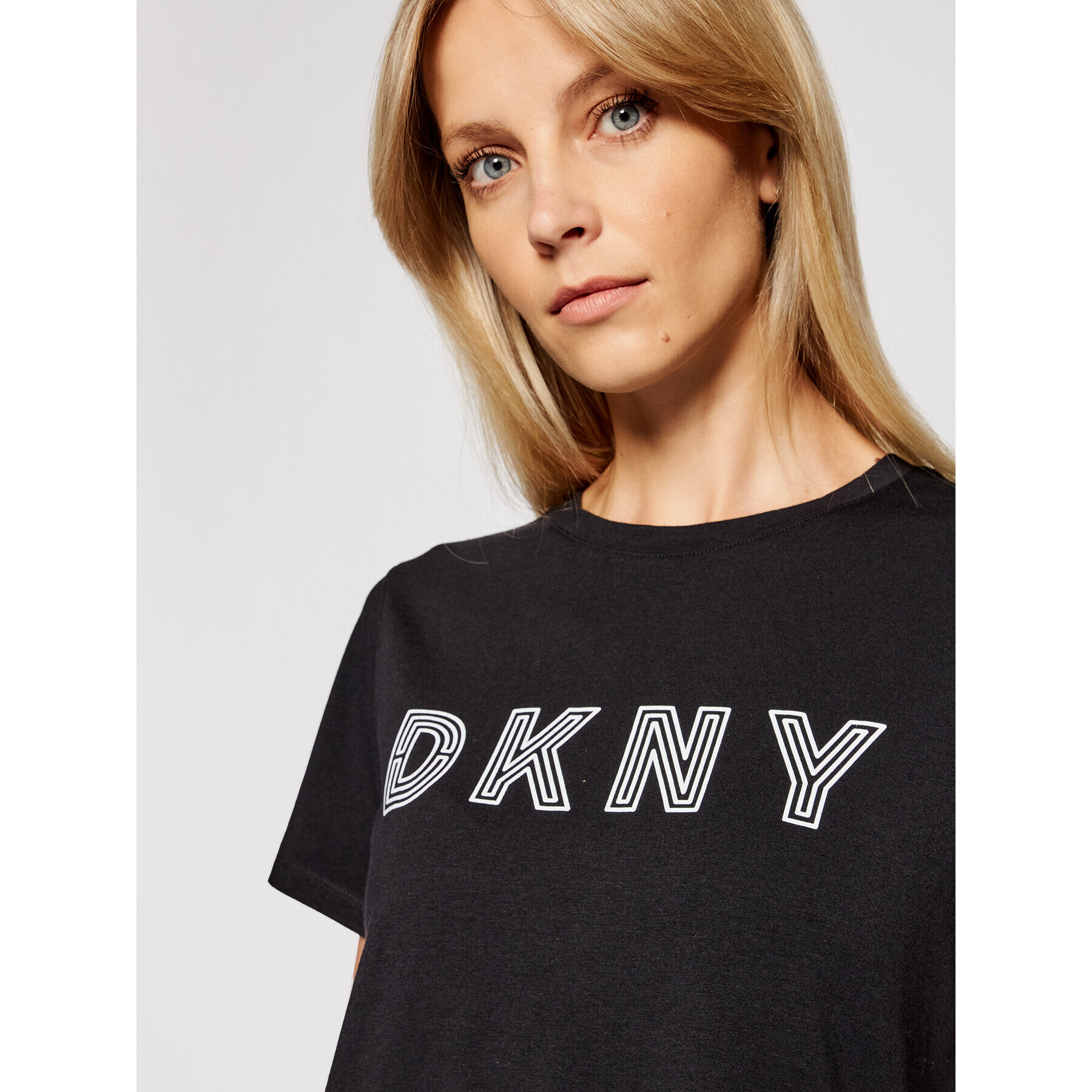 DKNY Sport T-Shirt DP0T7440 Černá Regular Fit - Pepit.cz