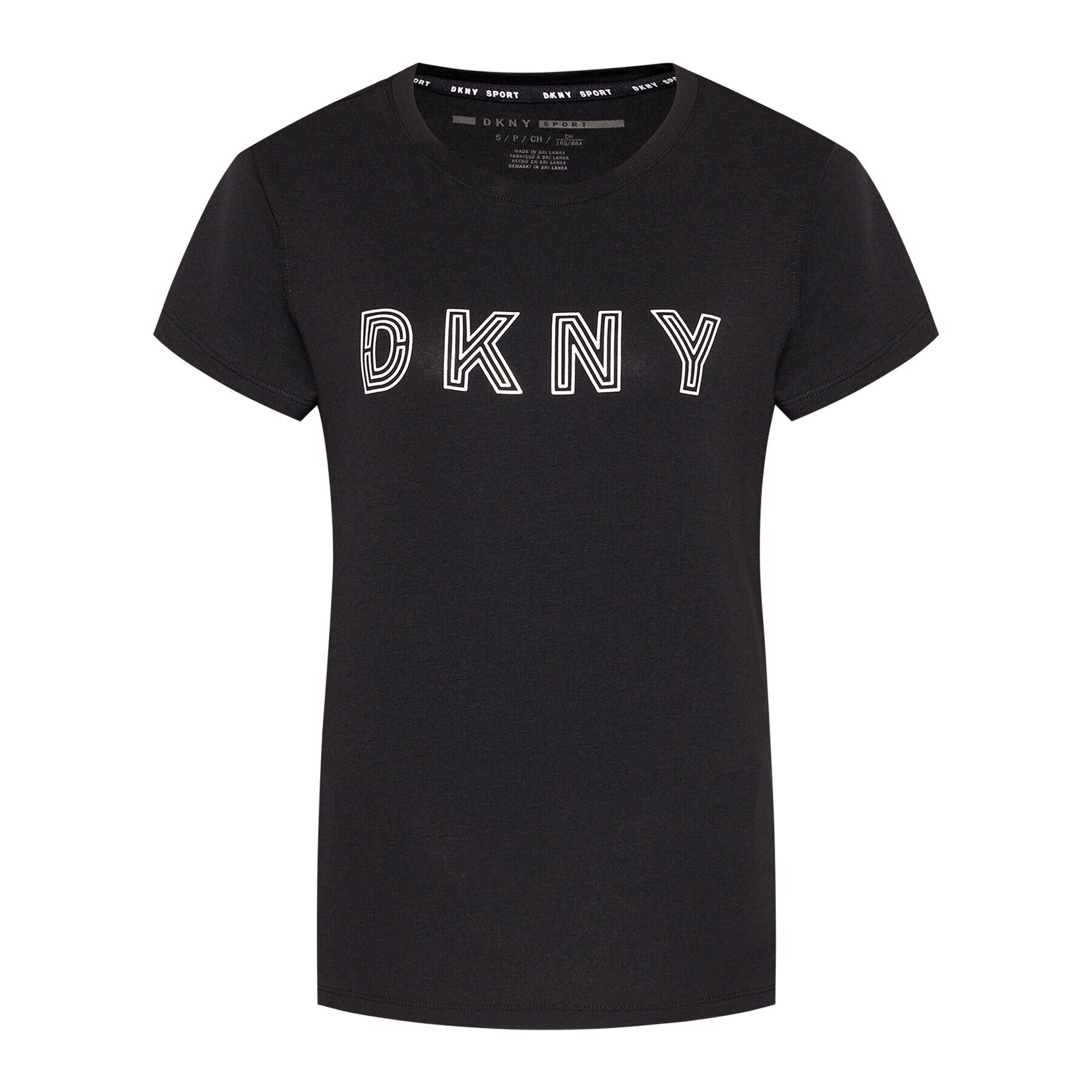 DKNY Sport T-Shirt DP0T7440 Černá Regular Fit - Pepit.cz