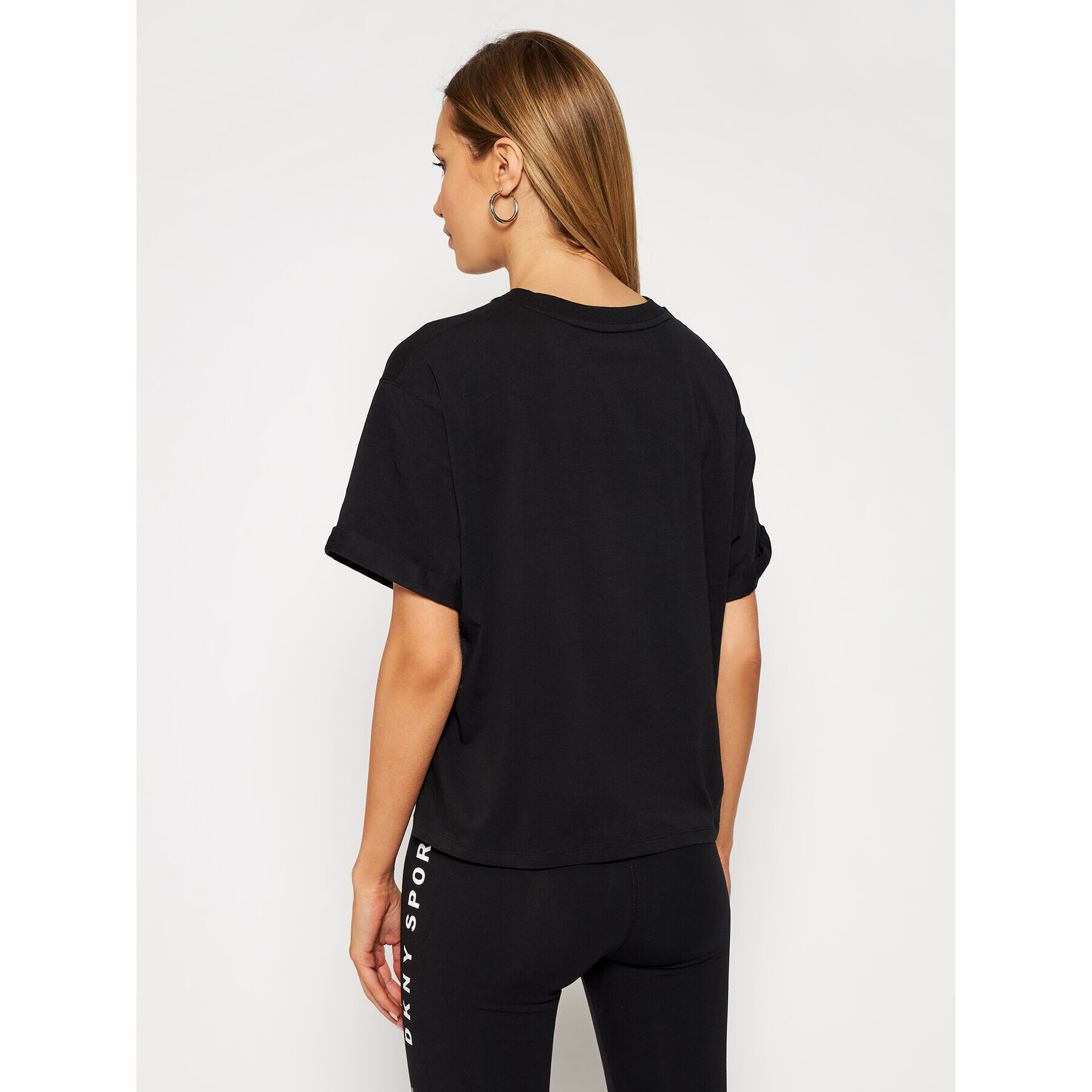 DKNY Sport T-Shirt DP0T7854 Černá Oversize - Pepit.cz