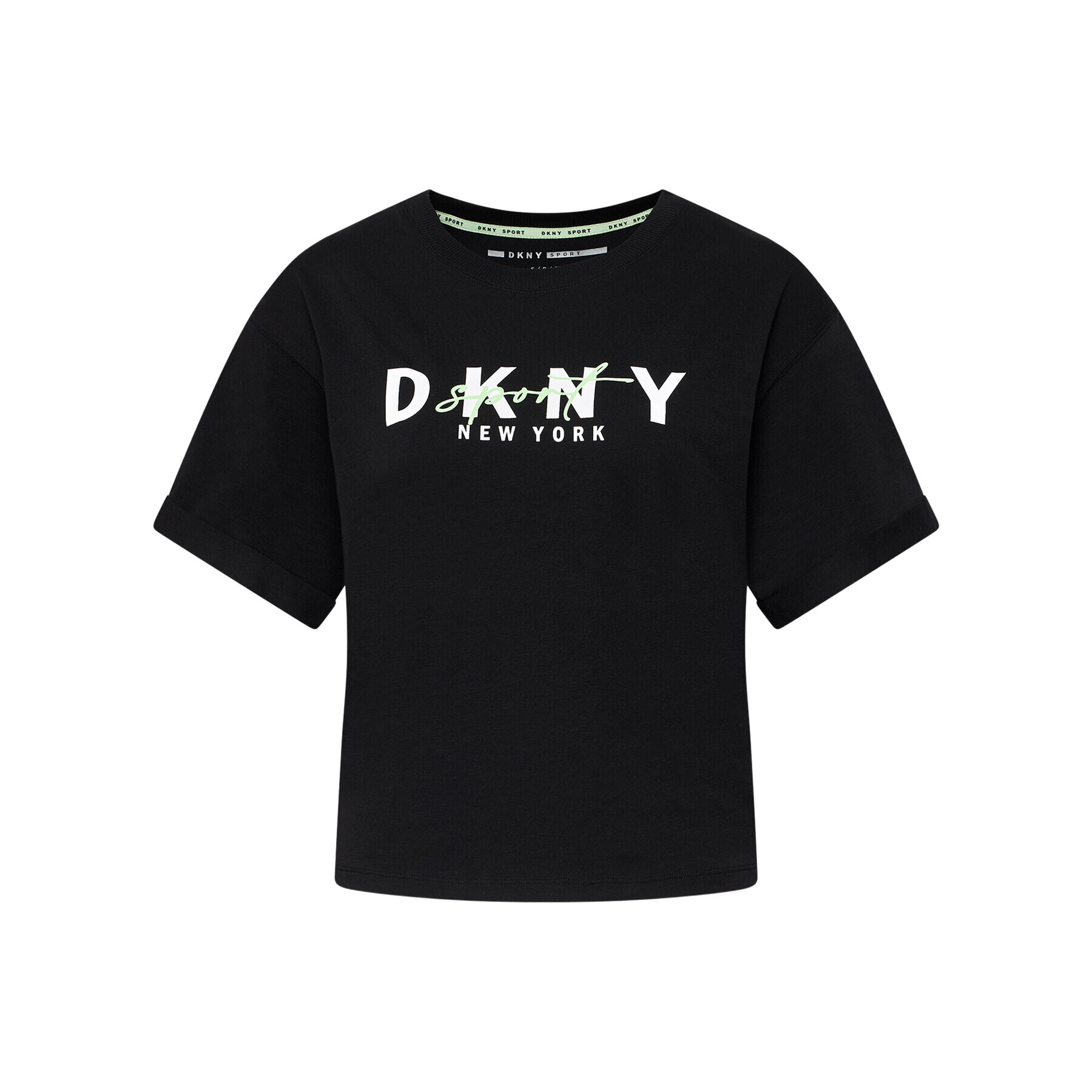 DKNY Sport T-Shirt DP0T7854 Černá Oversize - Pepit.cz