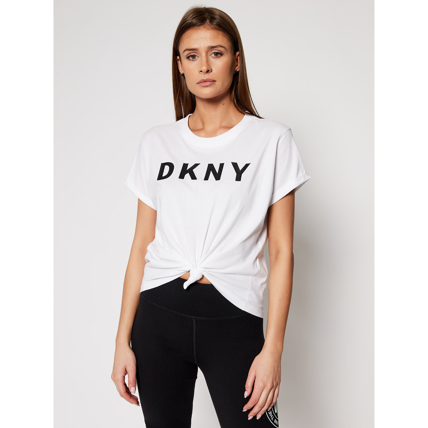 DKNY Sport T-Shirt DP0T8050 Bílá Regular Fit - Pepit.cz