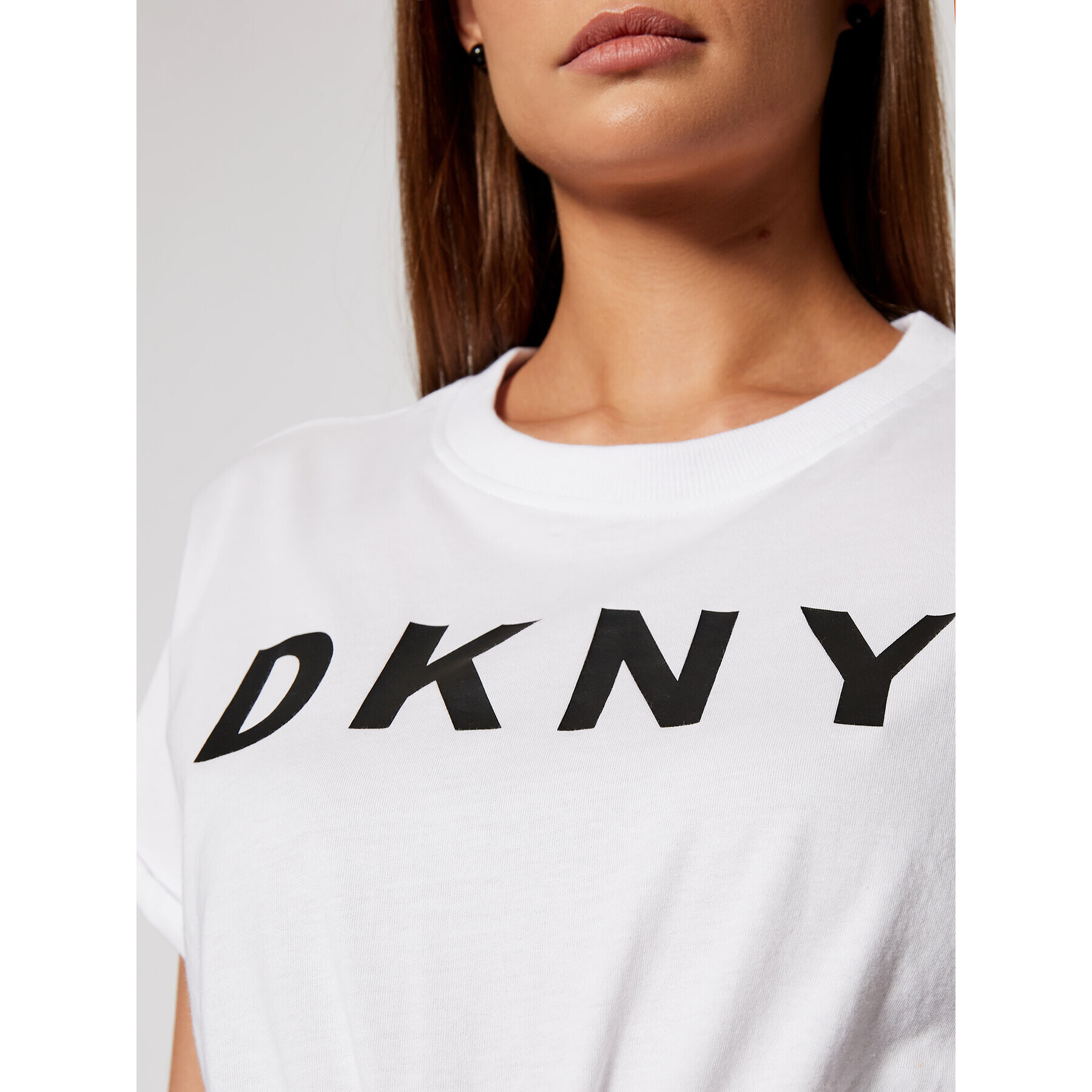 DKNY Sport T-Shirt DP0T8050 Bílá Regular Fit - Pepit.cz