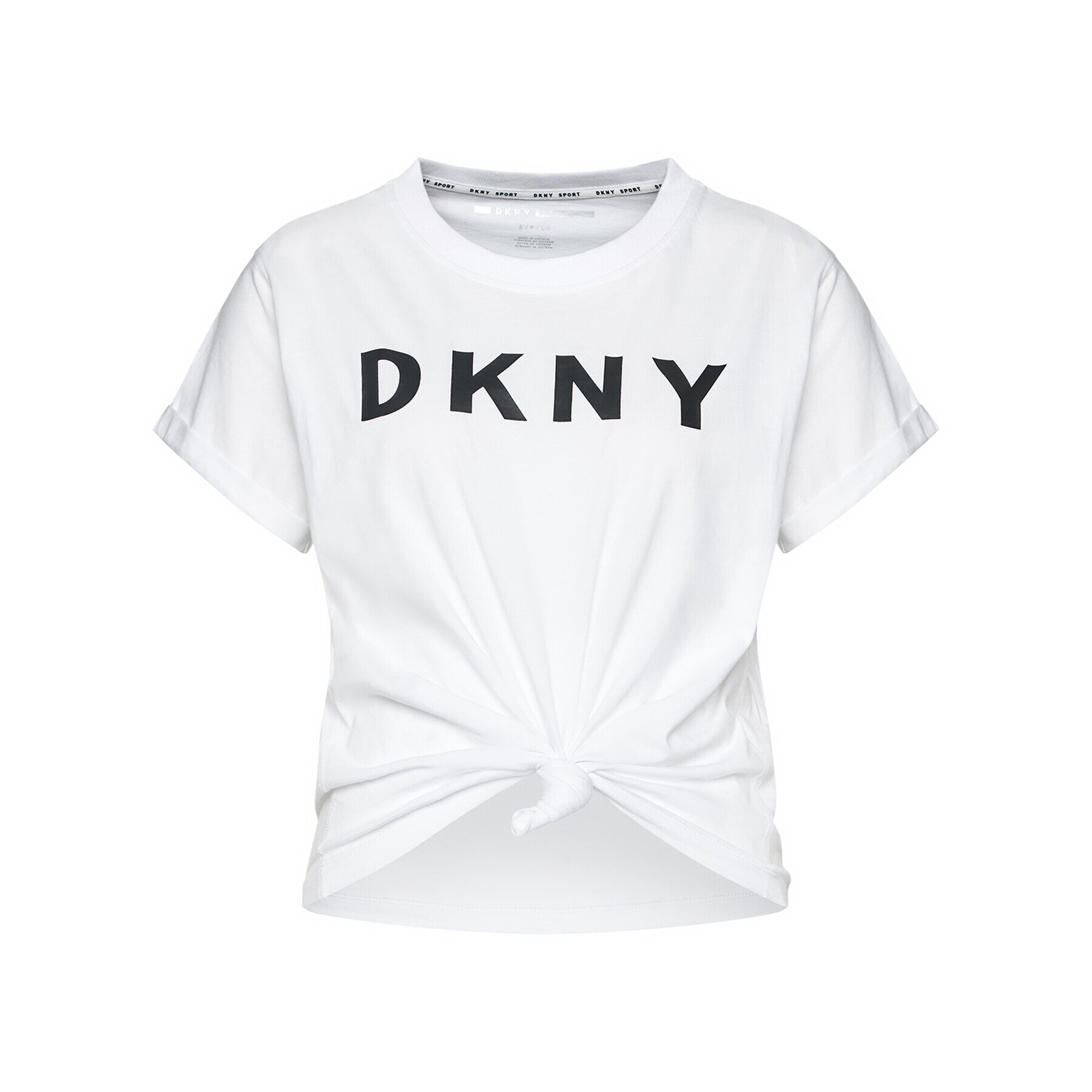 DKNY Sport T-Shirt DP0T8050 Bílá Regular Fit - Pepit.cz