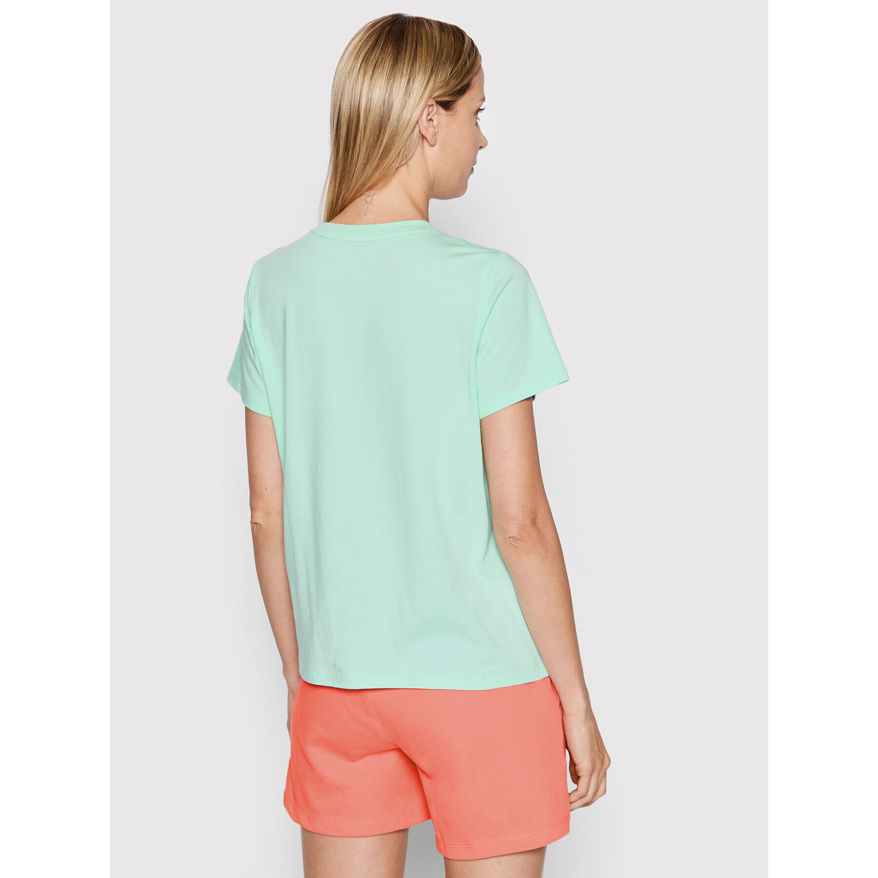 DKNY Sport T-Shirt DP1T5894 Zelená Regular Fit - Pepit.cz