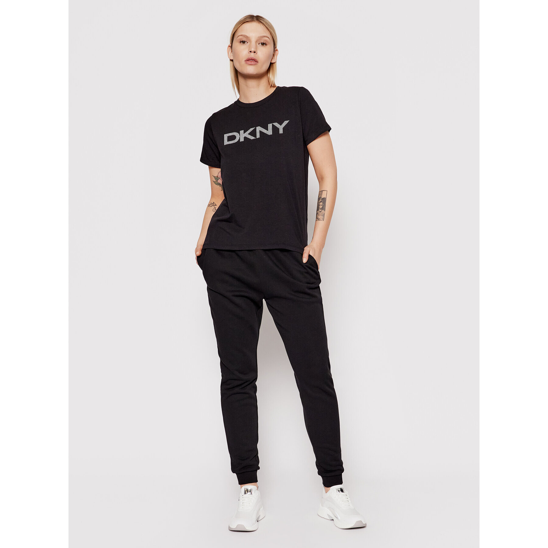 DKNY Sport T-Shirt DP1T6749 Černá Regular Fit - Pepit.cz