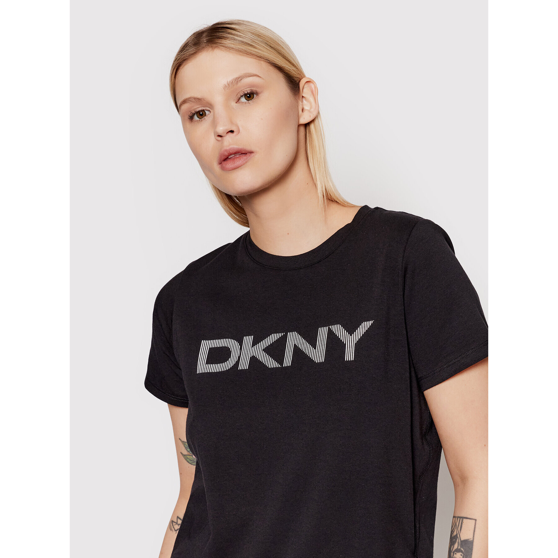 DKNY Sport T-Shirt DP1T6749 Černá Regular Fit - Pepit.cz