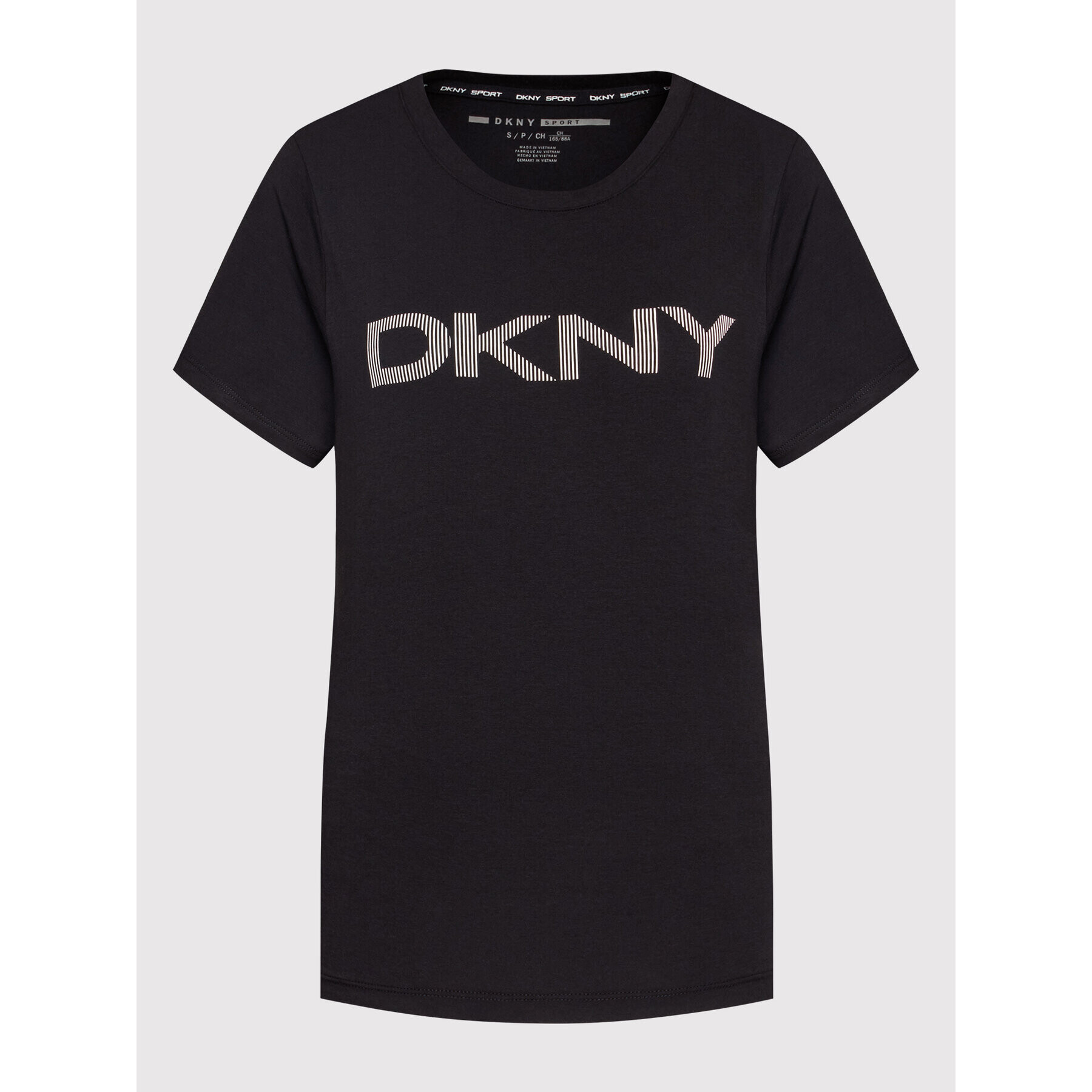 DKNY Sport T-Shirt DP1T6749 Černá Regular Fit - Pepit.cz