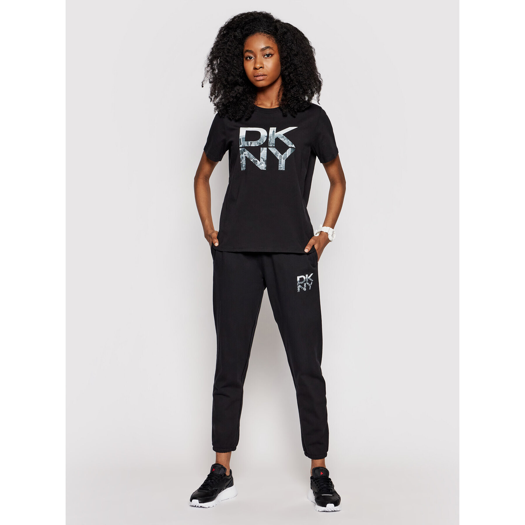 DKNY Sport T-Shirt DP1T8009 Černá Regular Fit - Pepit.cz