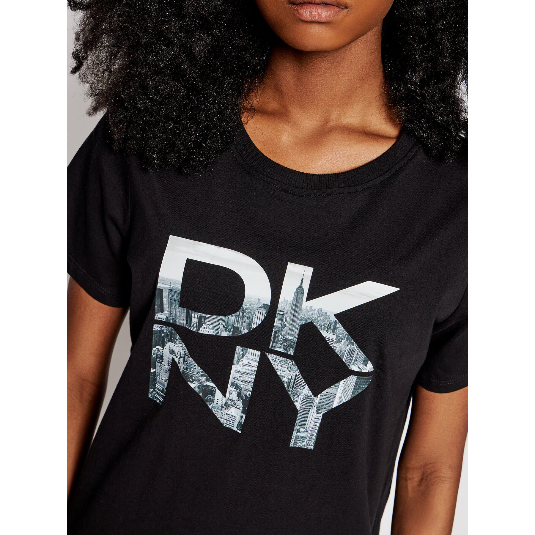 DKNY Sport T-Shirt DP1T8009 Černá Regular Fit - Pepit.cz