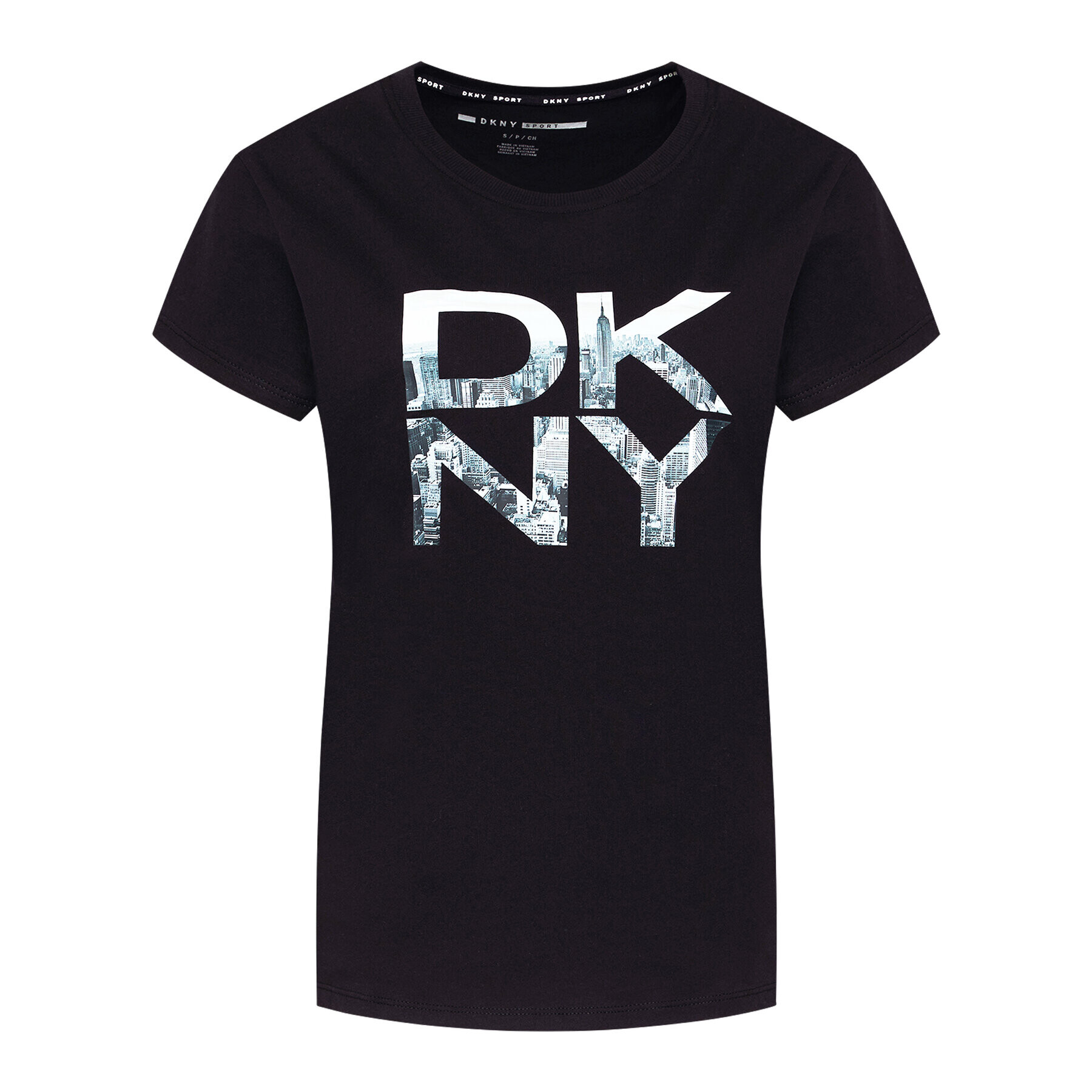 DKNY Sport T-Shirt DP1T8009 Černá Regular Fit - Pepit.cz