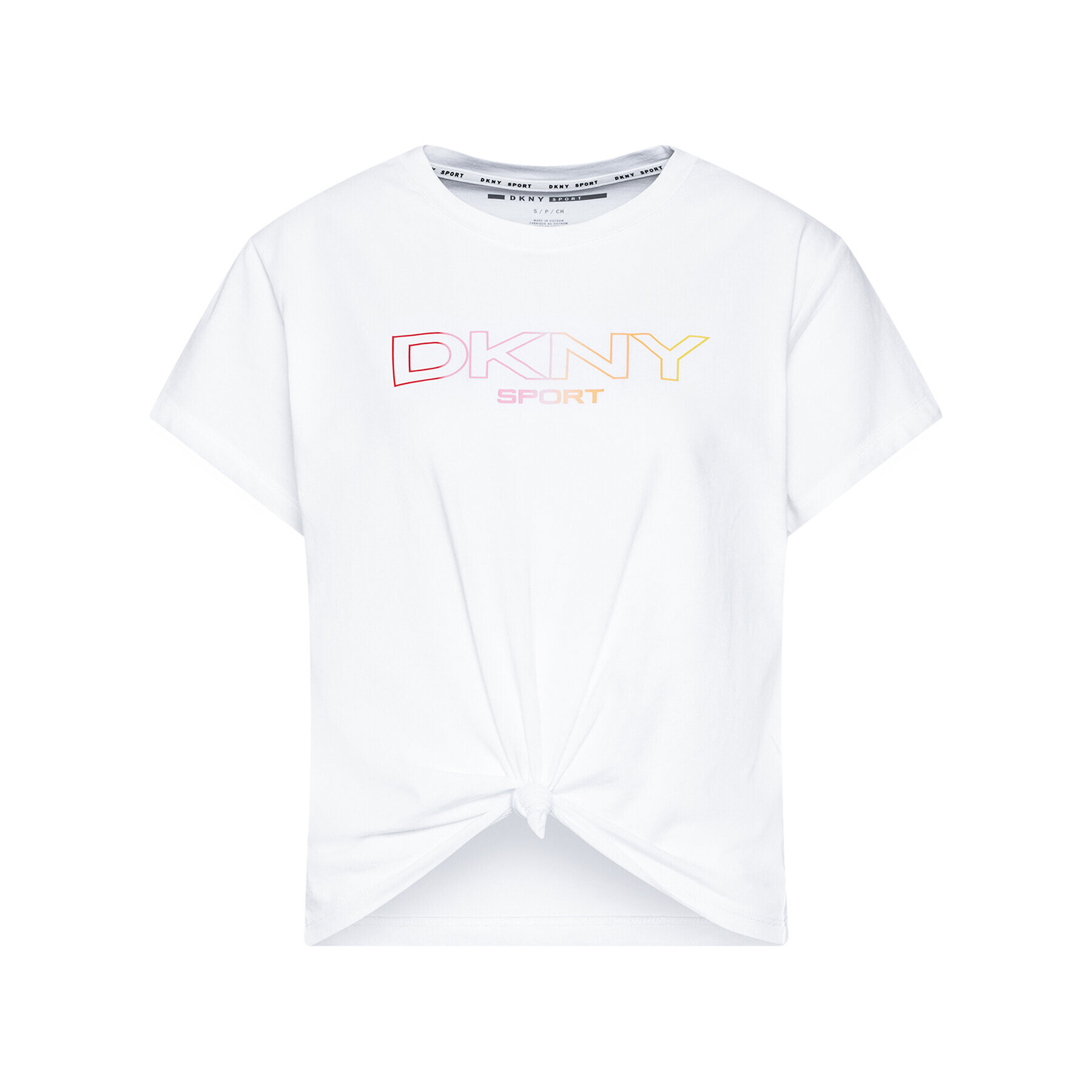 DKNY Sport T-Shirt DP1T8020 Bílá Regular Fit - Pepit.cz