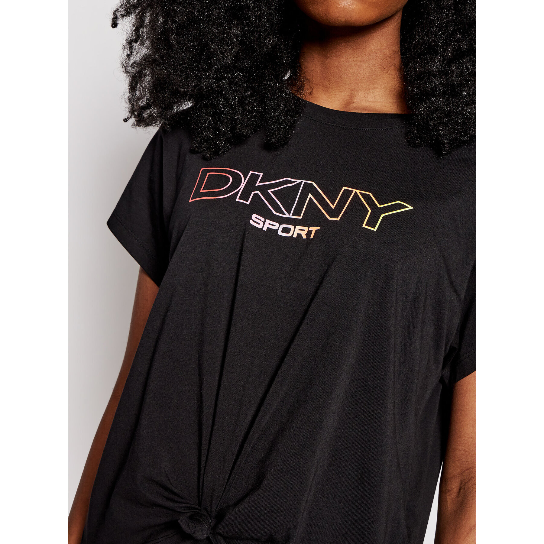 DKNY Sport T-Shirt DP1T8020 Černá Regular Fit - Pepit.cz