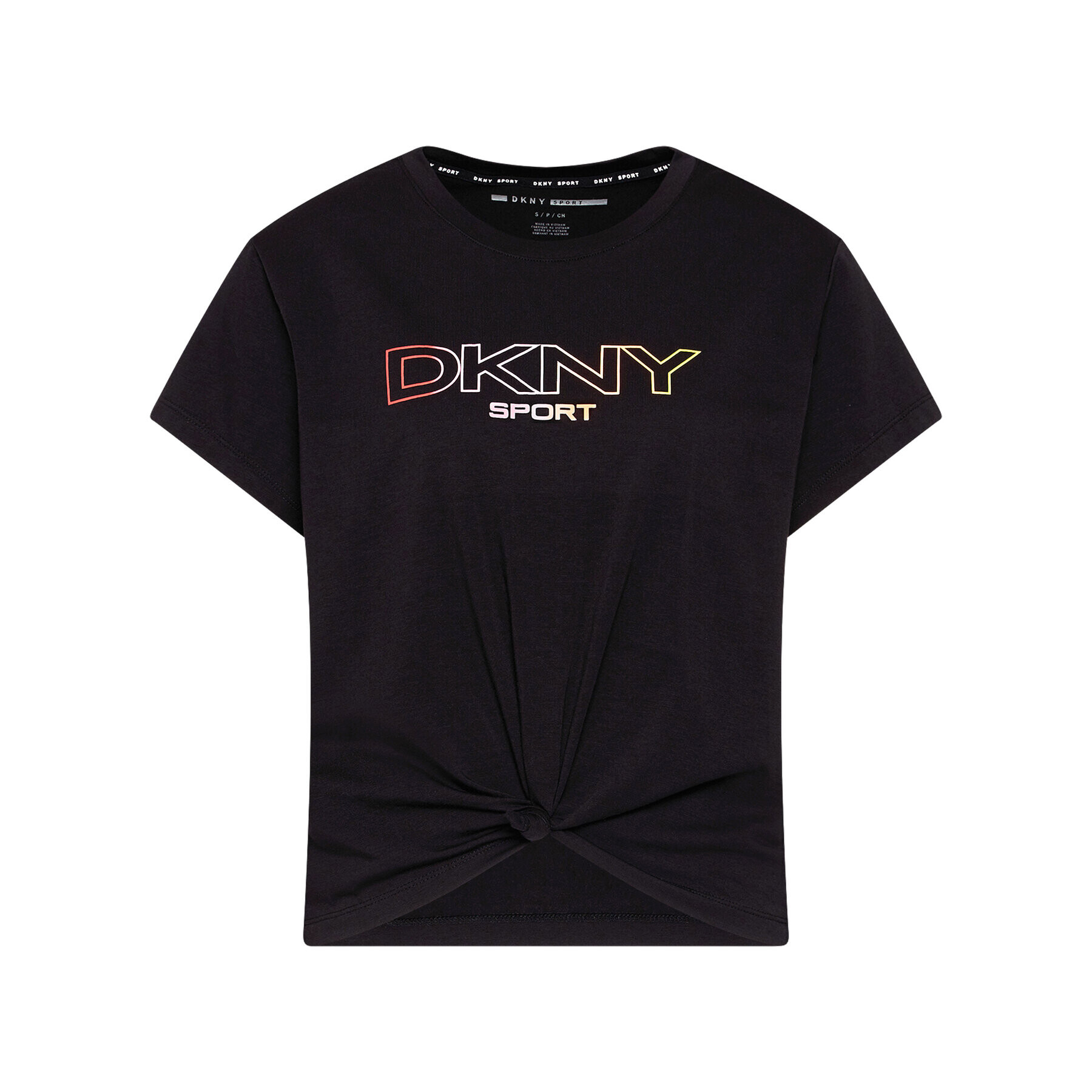 DKNY Sport T-Shirt DP1T8020 Černá Regular Fit - Pepit.cz