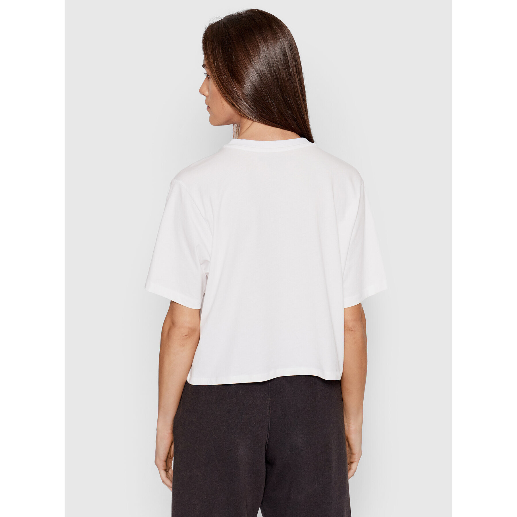 DKNY Sport T-Shirt DP1T8459 Bílá Relaxed Fit - Pepit.cz