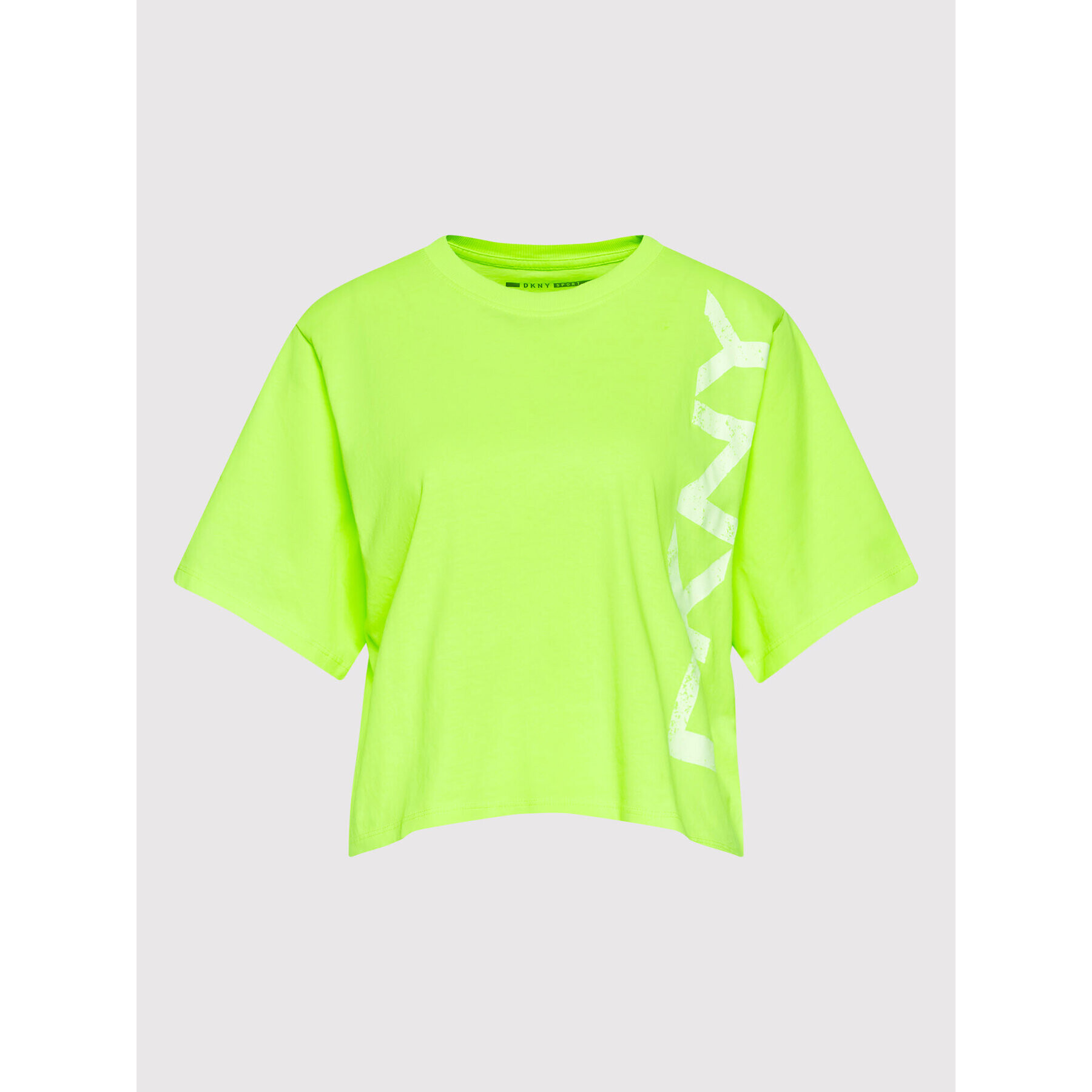 DKNY Sport T-Shirt DP1T8459 Zelená Relaxed Fit - Pepit.cz