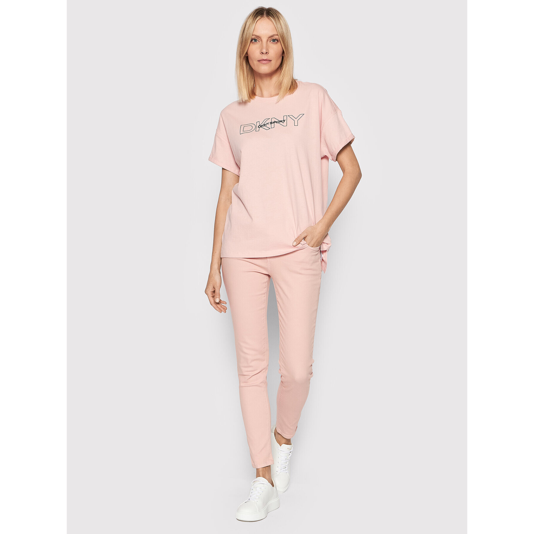 DKNY Sport T-Shirt DP1T8483 Růžová Regular Fit - Pepit.cz