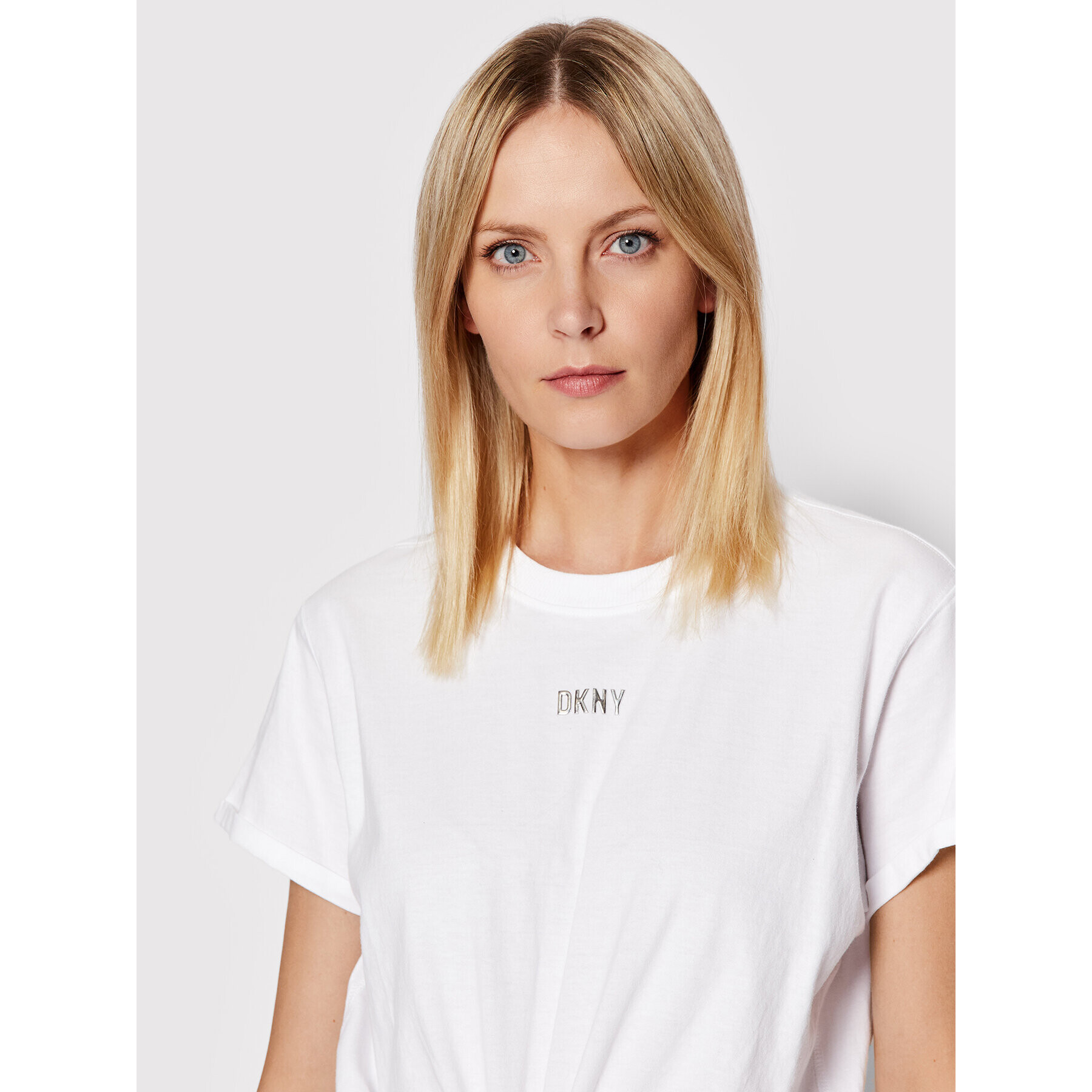 DKNY Sport T-Shirt DP1T8521 Bílá Regular Fit - Pepit.cz