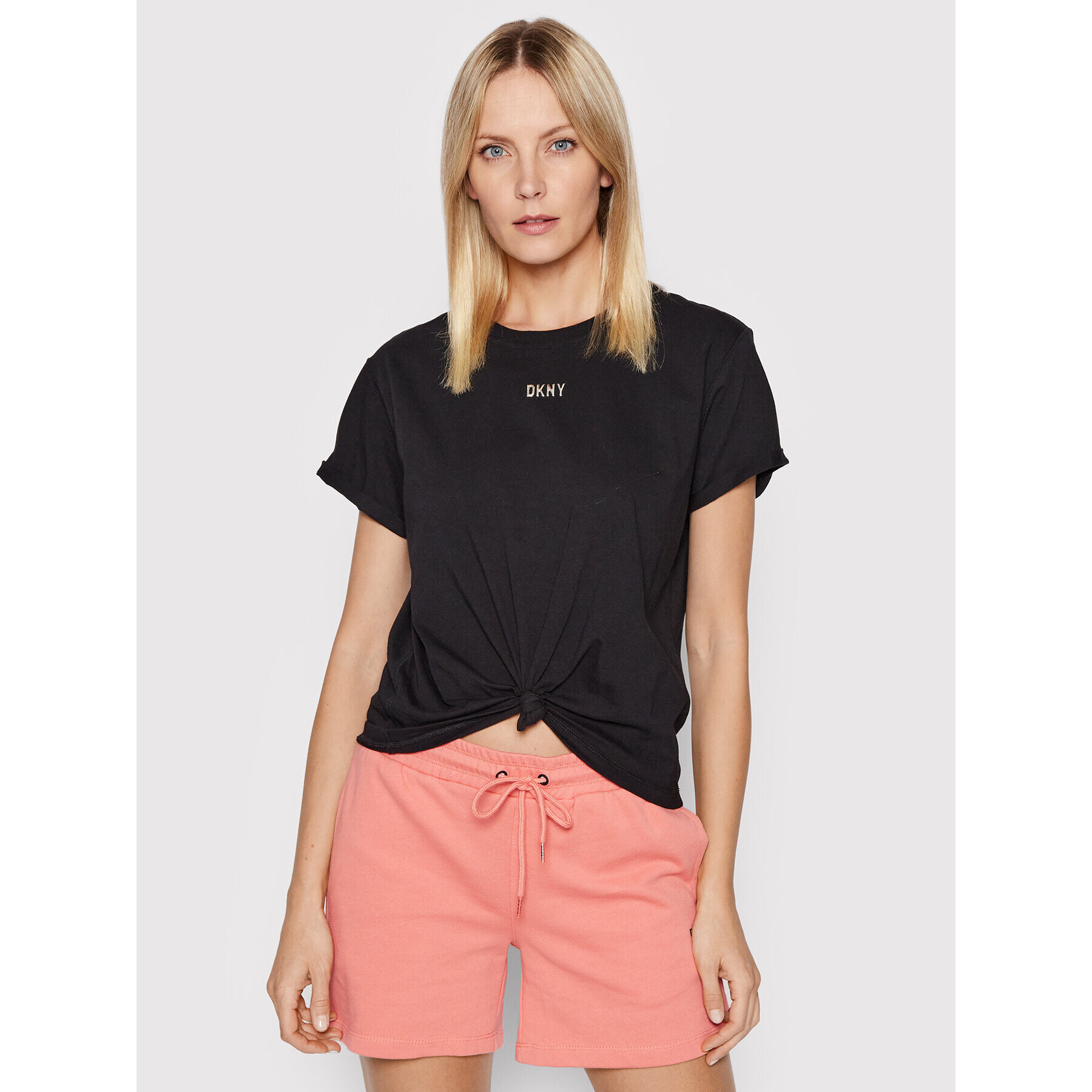 DKNY Sport T-Shirt DP1T8521 Černá Regular Fit - Pepit.cz