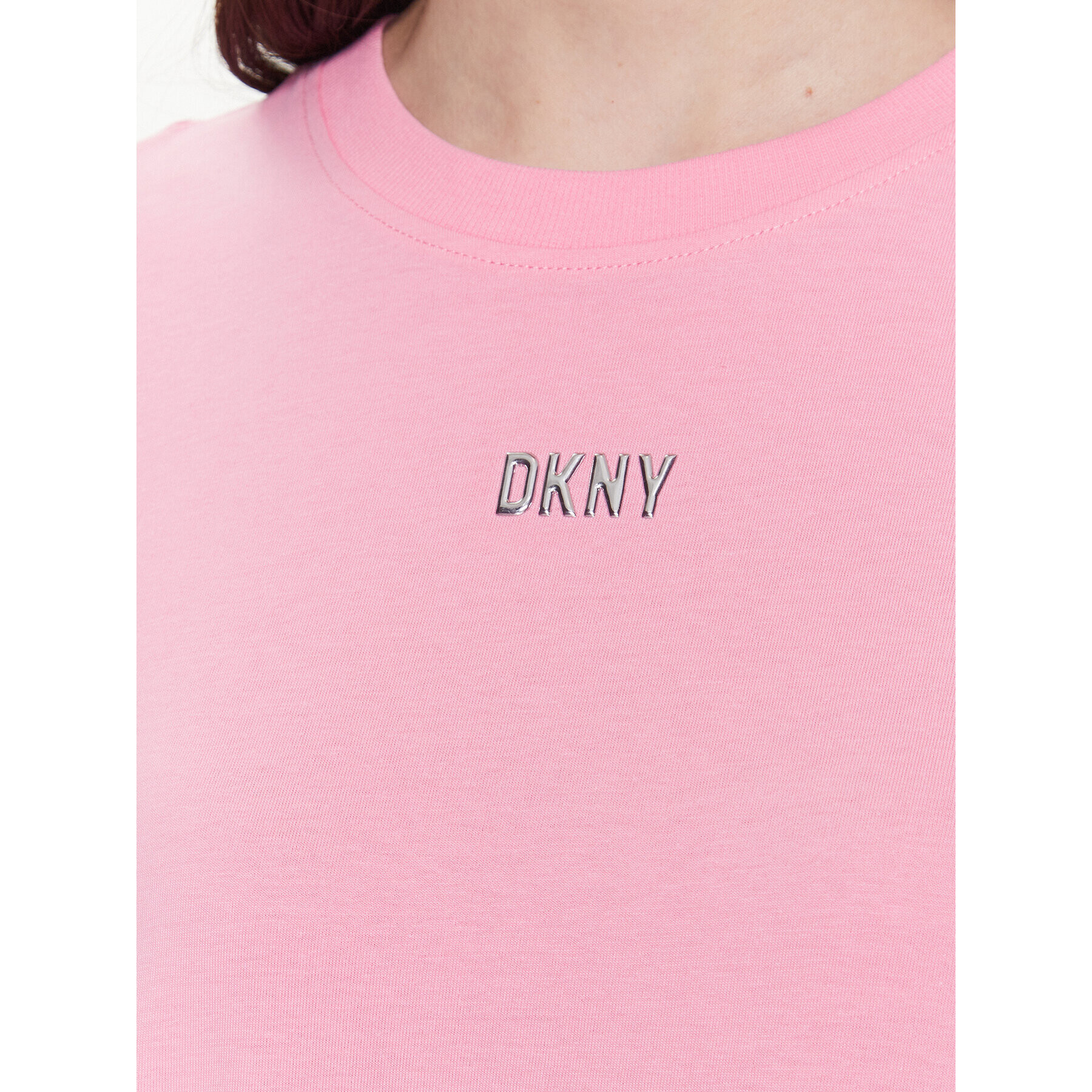 DKNY Sport T-Shirt DP1T8521 Růžová Classic Fit - Pepit.cz