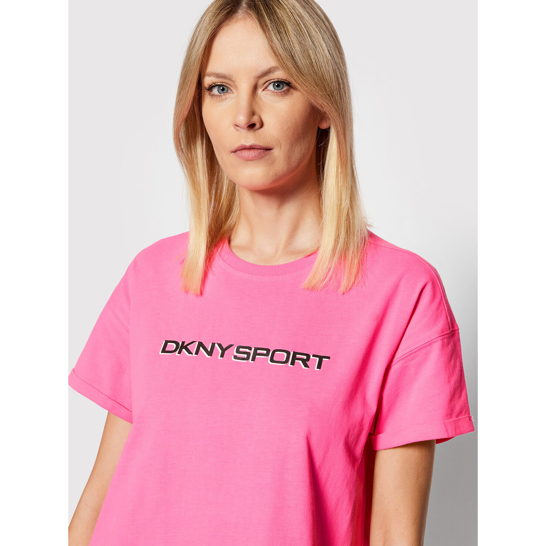 DKNY Sport T-Shirt DP1T8771 Růžová Regular Fit - Pepit.cz