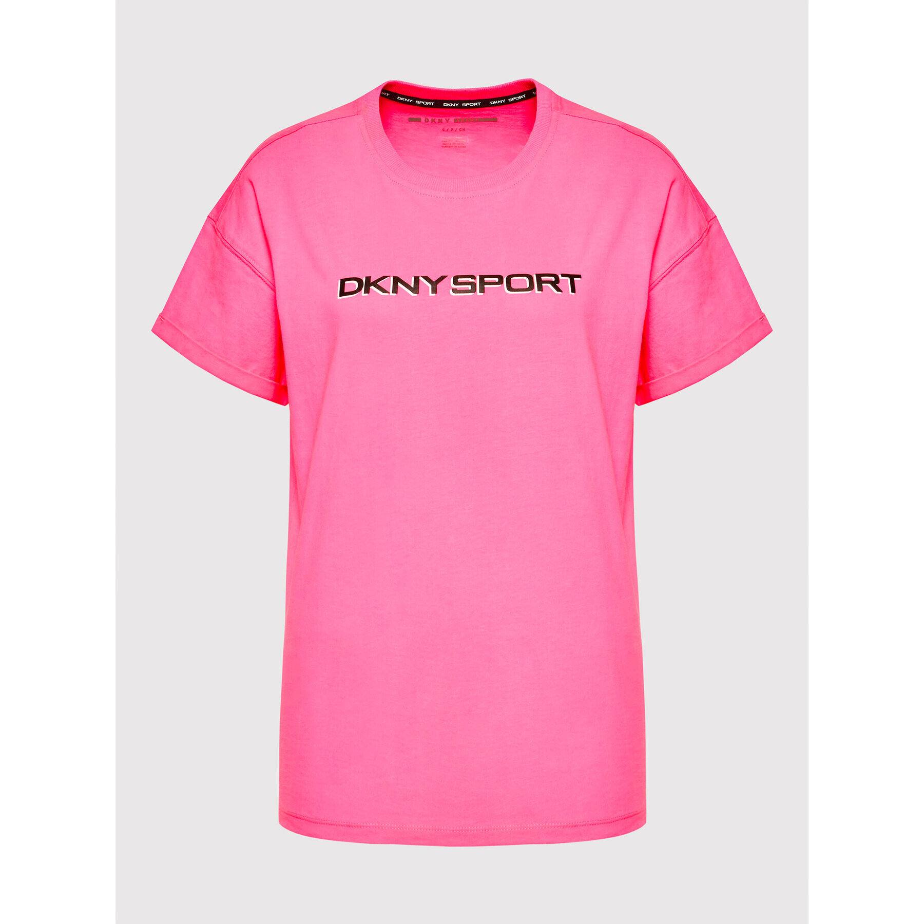 DKNY Sport T-Shirt DP1T8771 Růžová Regular Fit - Pepit.cz