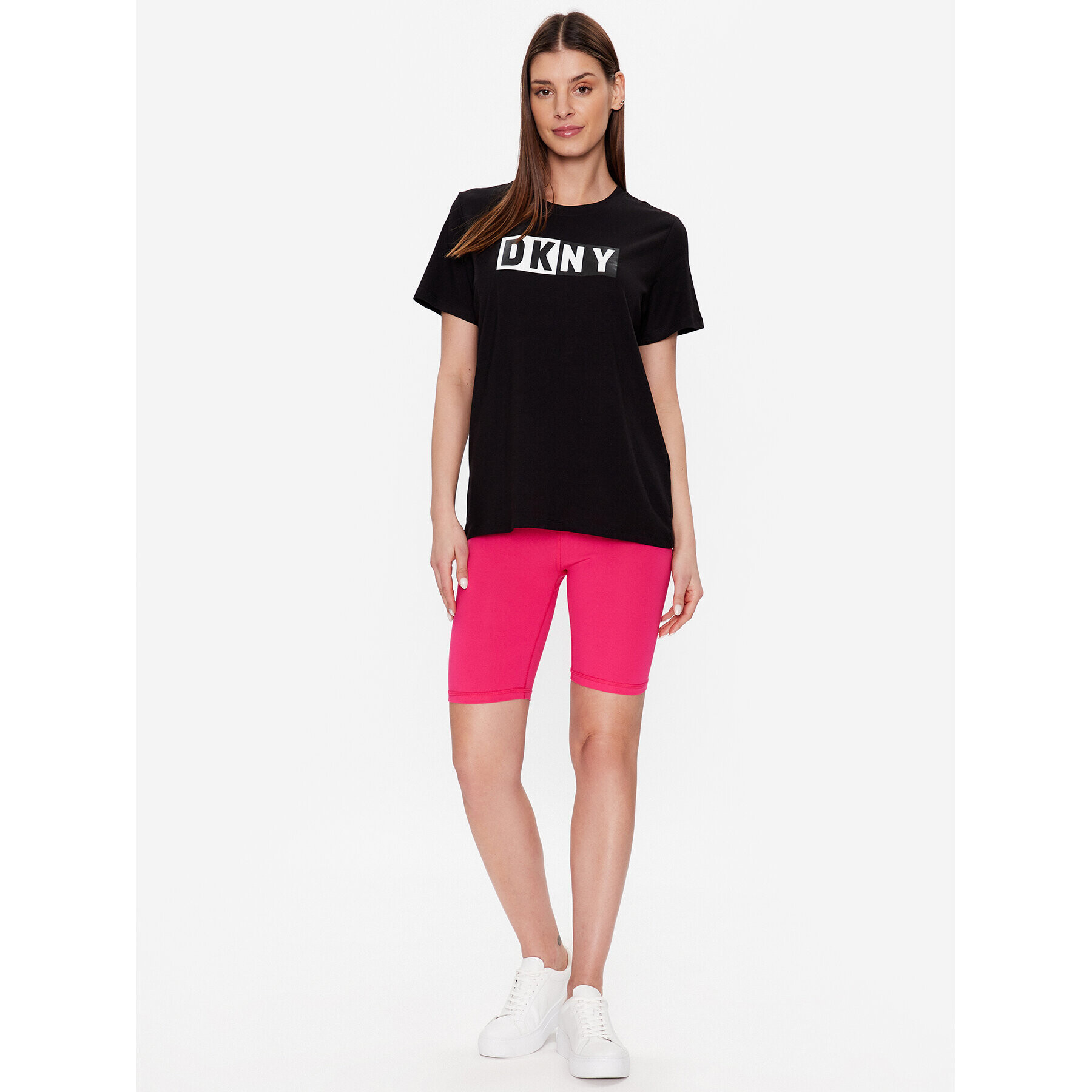 DKNY Sport T-Shirt DP2T5894 Černá Classic Fit - Pepit.cz