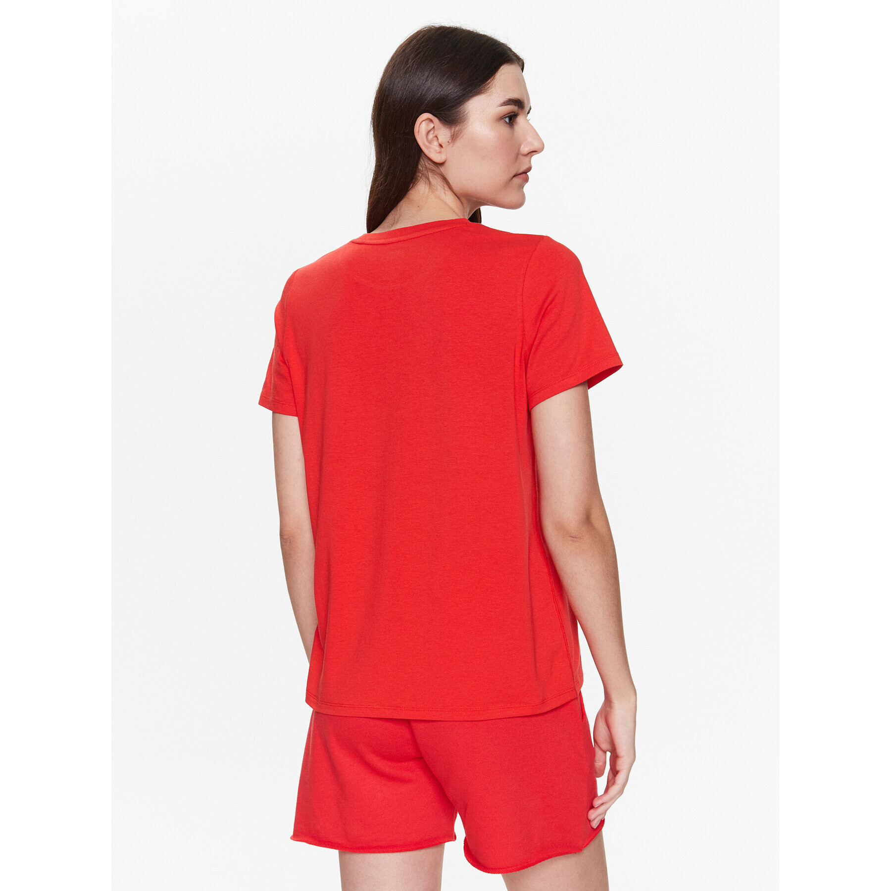 DKNY Sport T-Shirt DP2T5894 Červená Classic Fit - Pepit.cz