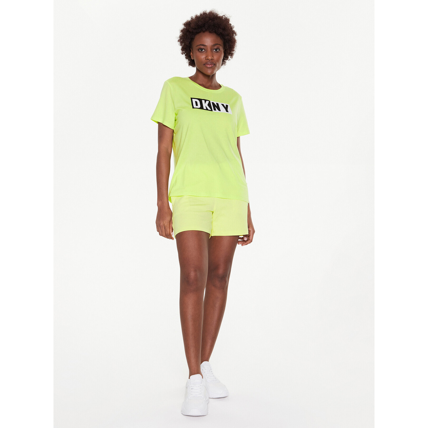 DKNY Sport T-Shirt DP2T5894 Žlutá Classic Fit - Pepit.cz