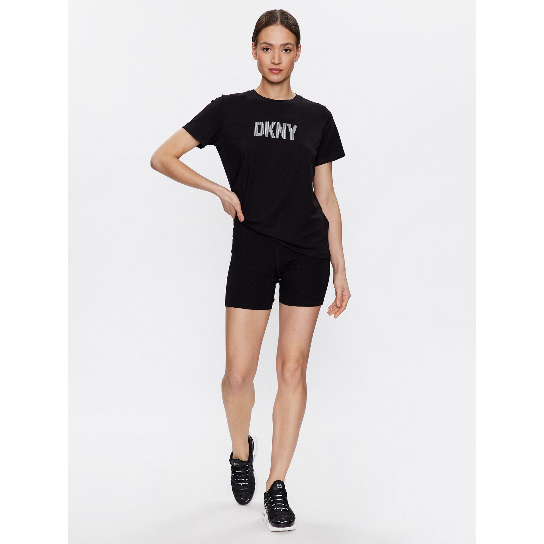 DKNY Sport T-Shirt DP2T6749 Černá Classic Fit - Pepit.cz