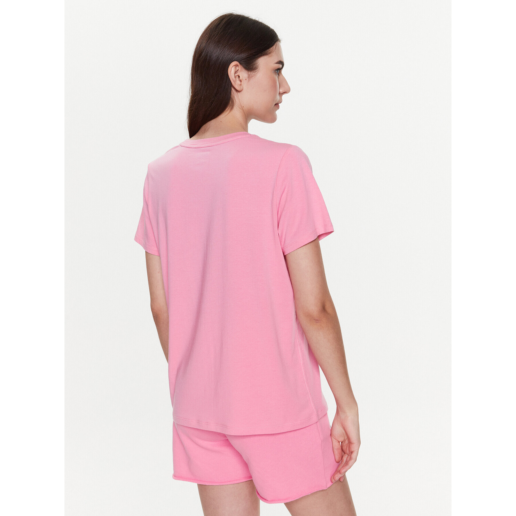 DKNY Sport T-Shirt DP2T6749 Růžová Classic Fit - Pepit.cz