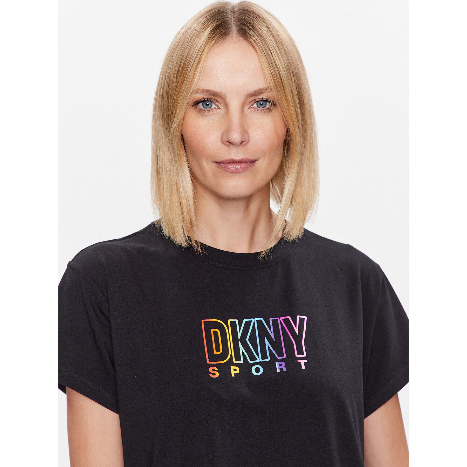 DKNY Sport T-Shirt DP3T8782 Černá Classic Fit - Pepit.cz