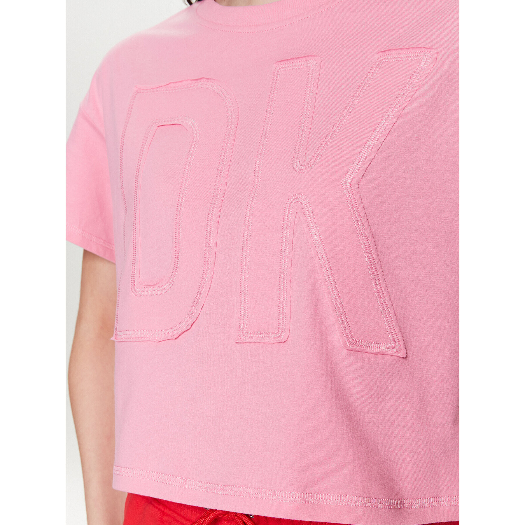 DKNY Sport T-Shirt DP3T9218 Růžová Classic Fit - Pepit.cz