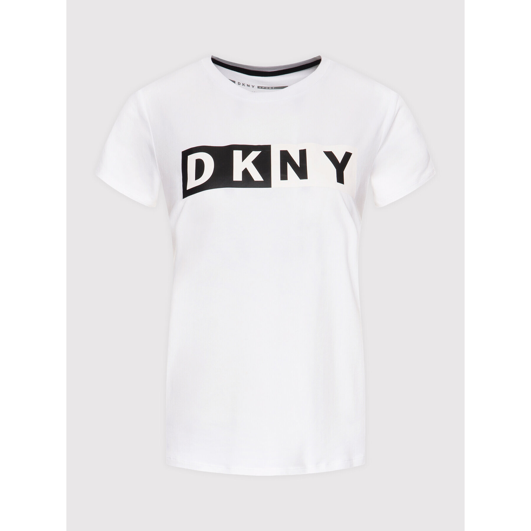 DKNY Sport T-Shirt DP8T5894 Bílá Regular Fit - Pepit.cz