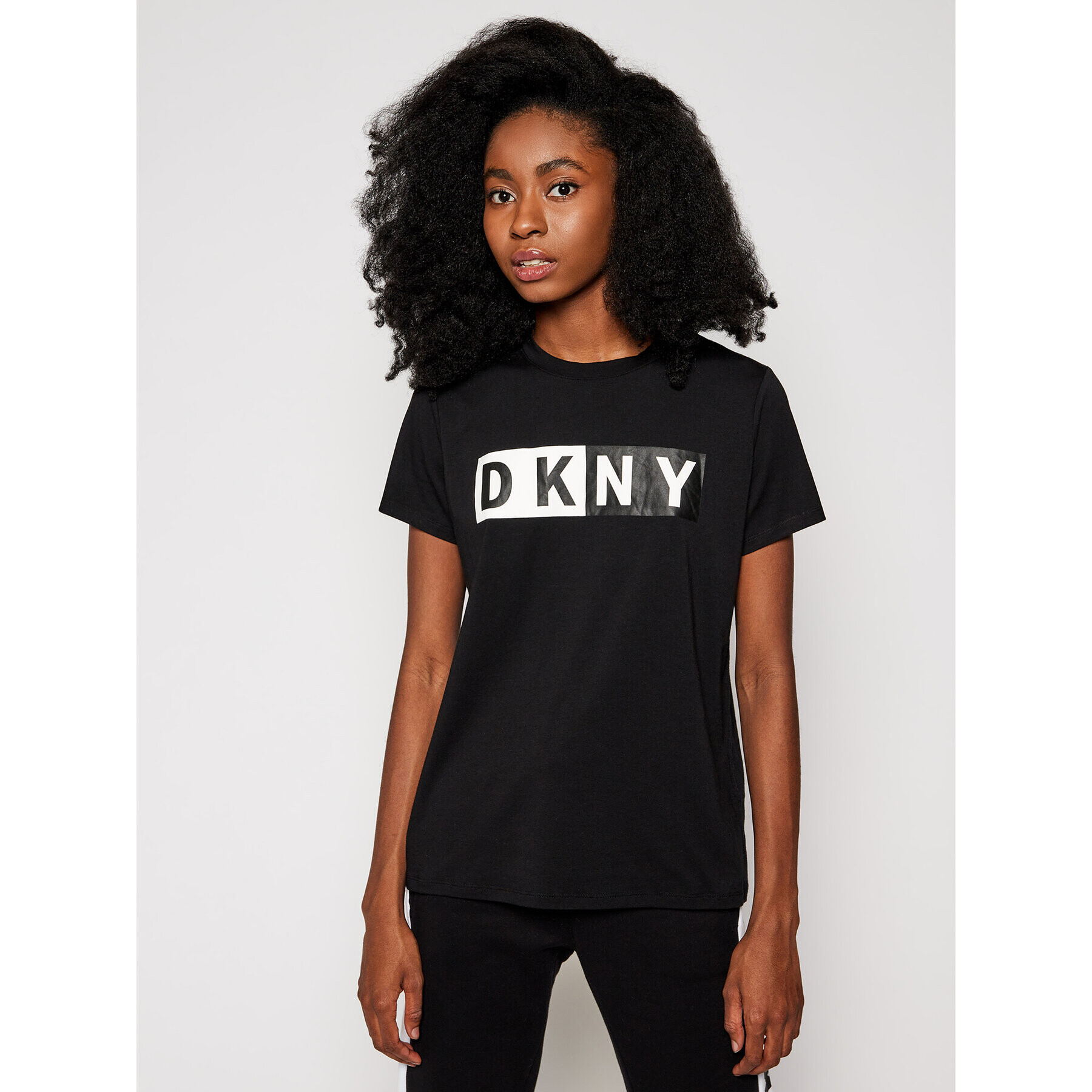 DKNY Sport T-Shirt DP8T5894 Černá Regular Fit - Pepit.cz