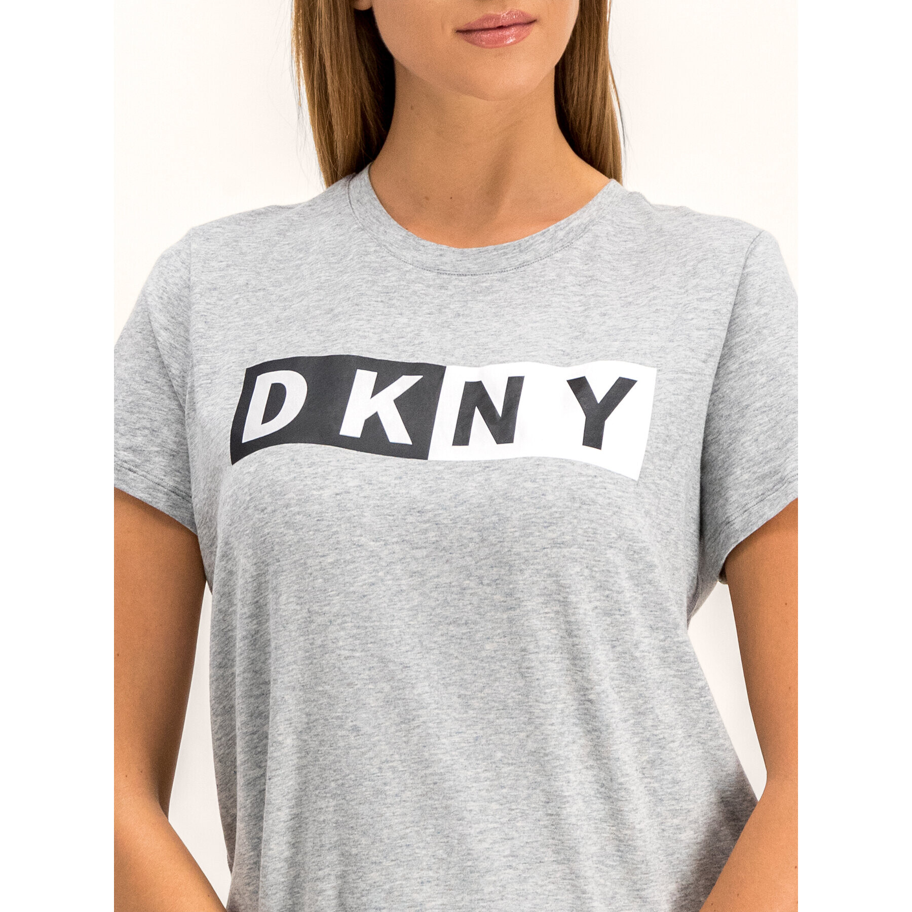 DKNY Sport T-Shirt DP8T5894 Šedá Regular Fit - Pepit.cz