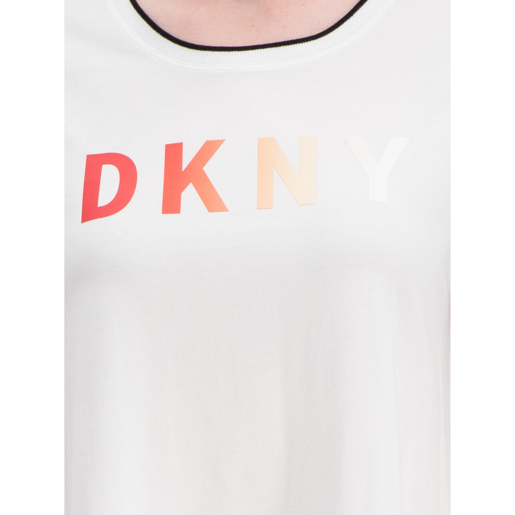 DKNY Sport T-Shirt DP9T6531 Bílá Regular Fit - Pepit.cz