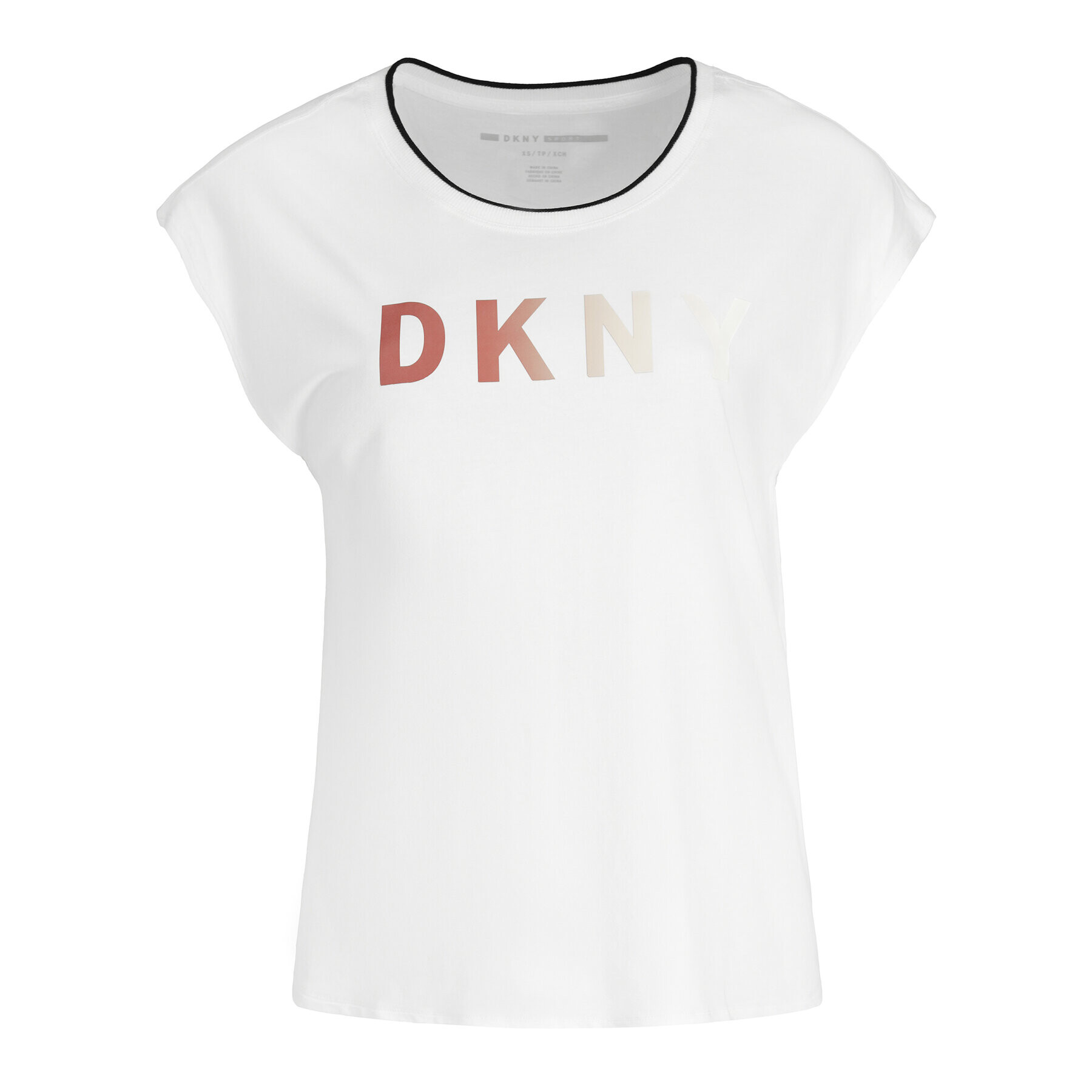 DKNY Sport T-Shirt DP9T6531 Bílá Regular Fit - Pepit.cz