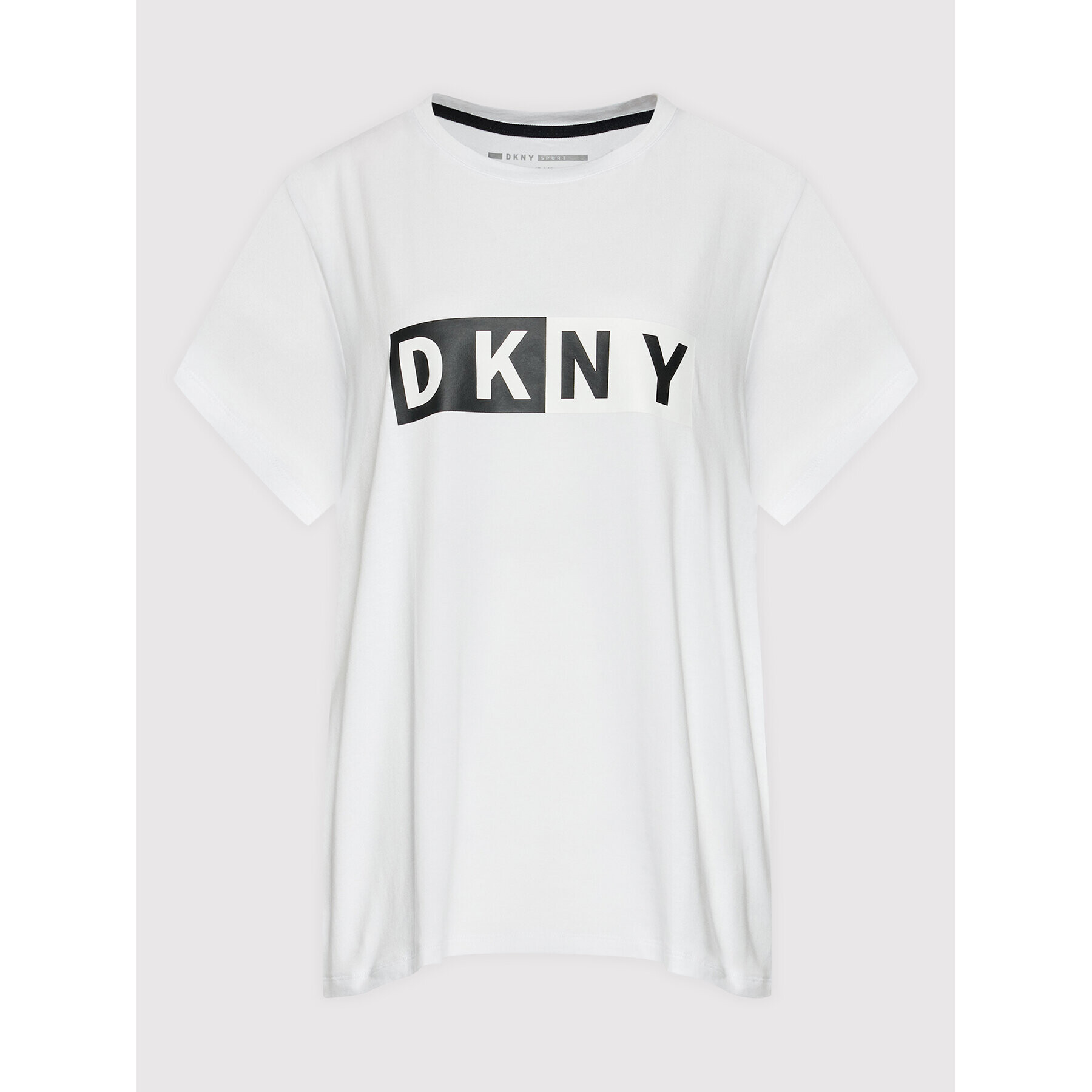 DKNY Sport T-Shirt DPPT5894 Bílá Regular Fit - Pepit.cz