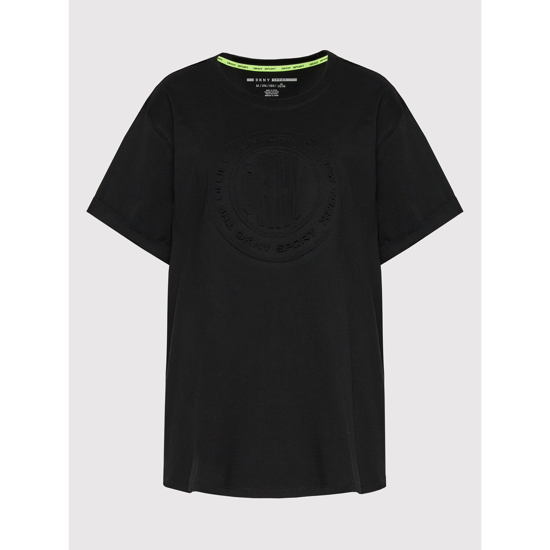 DKNY Sport T-Shirt DPPT8430 Černá Regular Fit - Pepit.cz