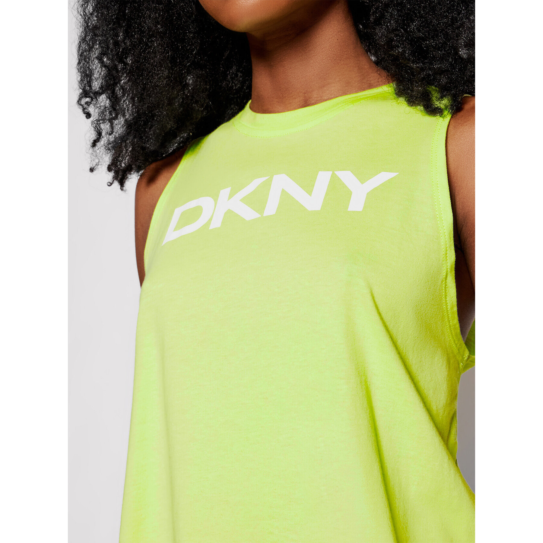 DKNY Sport Top DP1T8084 Zelená Relaxed Fit - Pepit.cz