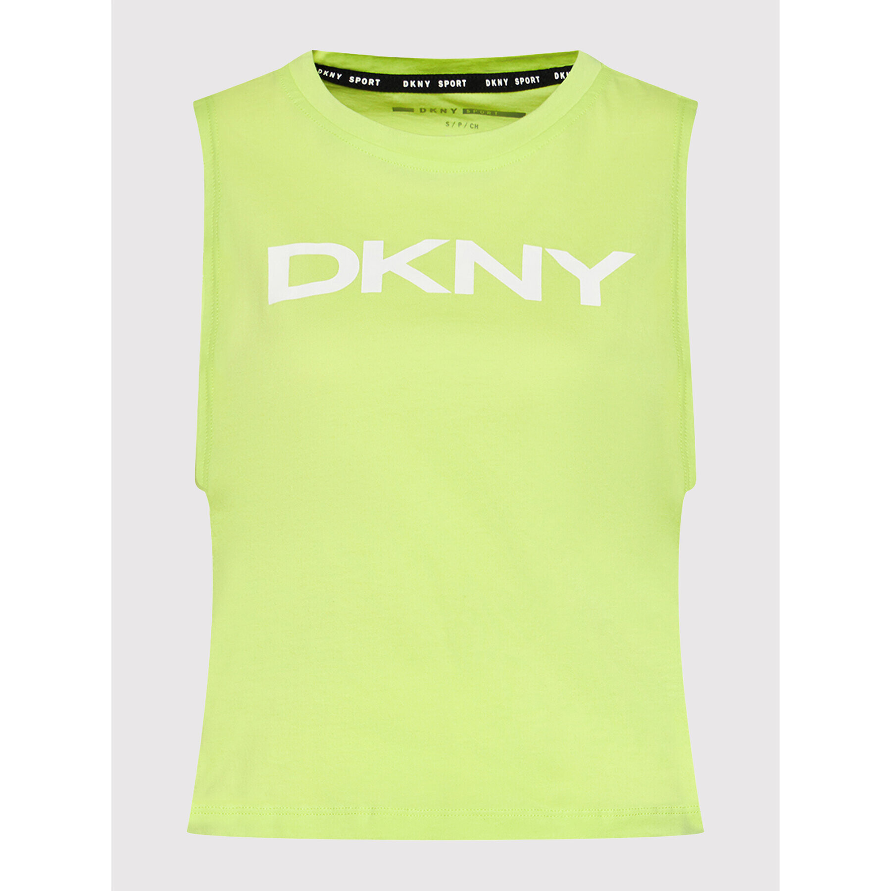 DKNY Sport Top DP1T8084 Zelená Relaxed Fit - Pepit.cz