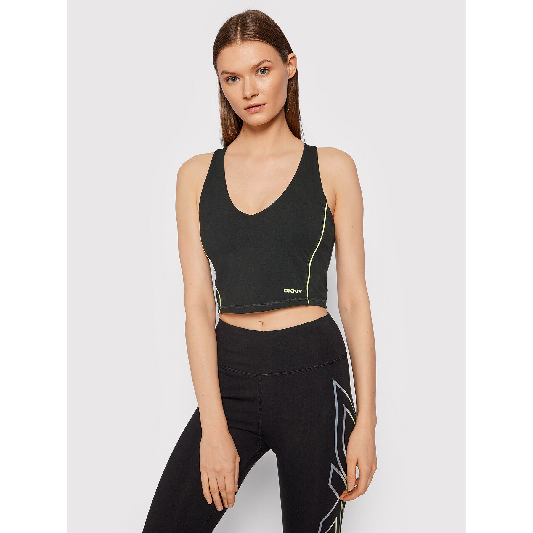 DKNY Sport Top DP1T8342 Černá Slim Fit - Pepit.cz